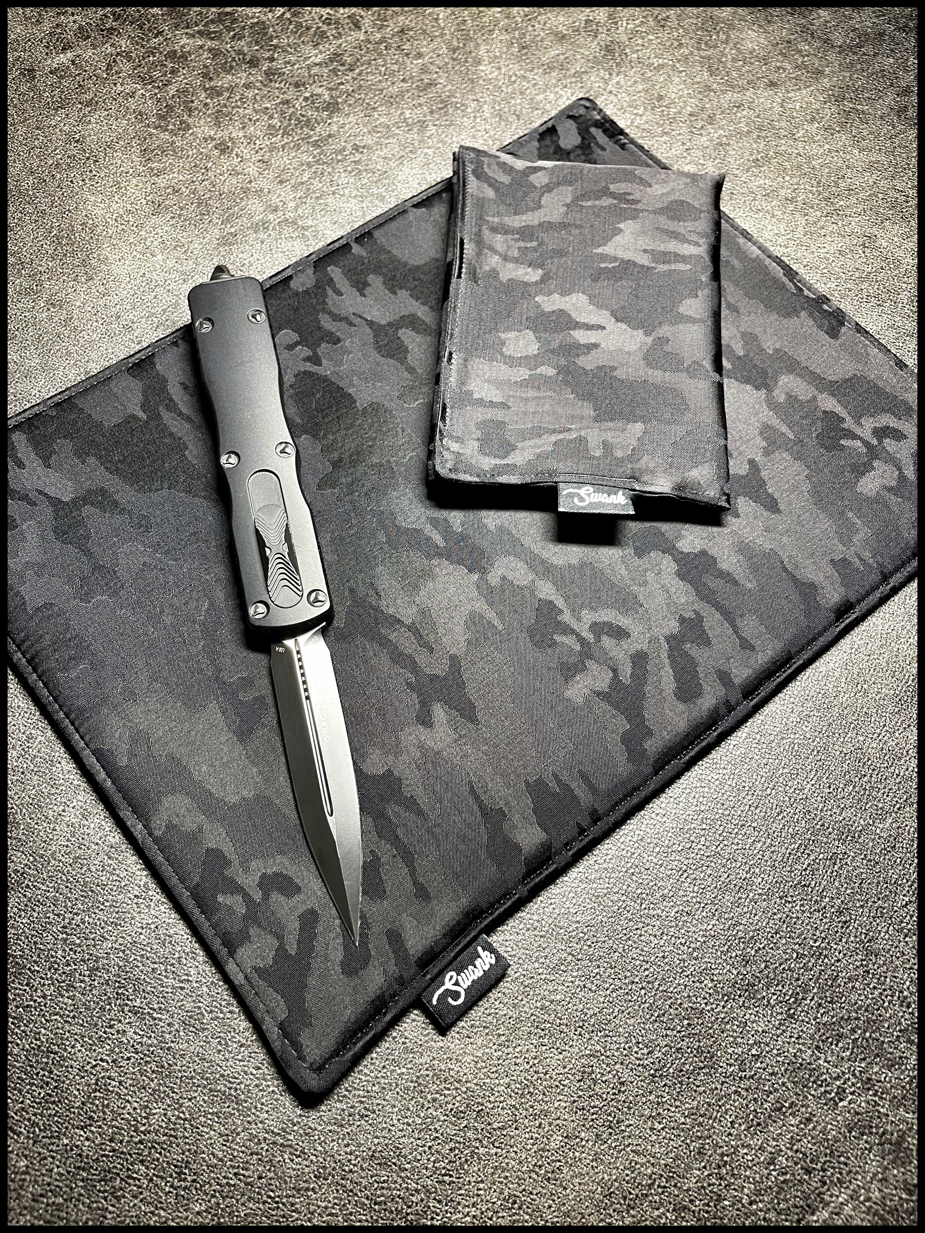 Black Multicam Silk Hank