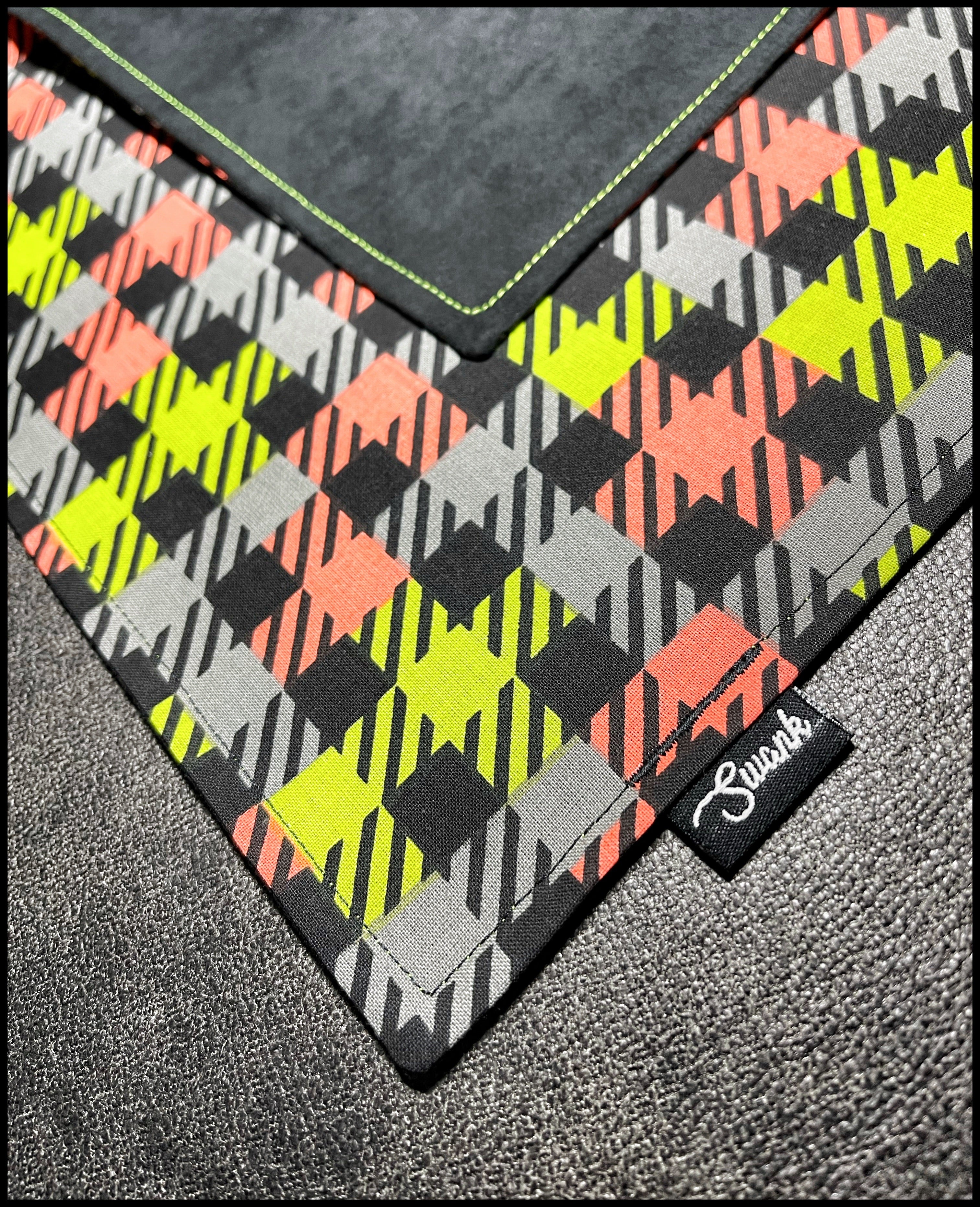 Neon Houndstooth
