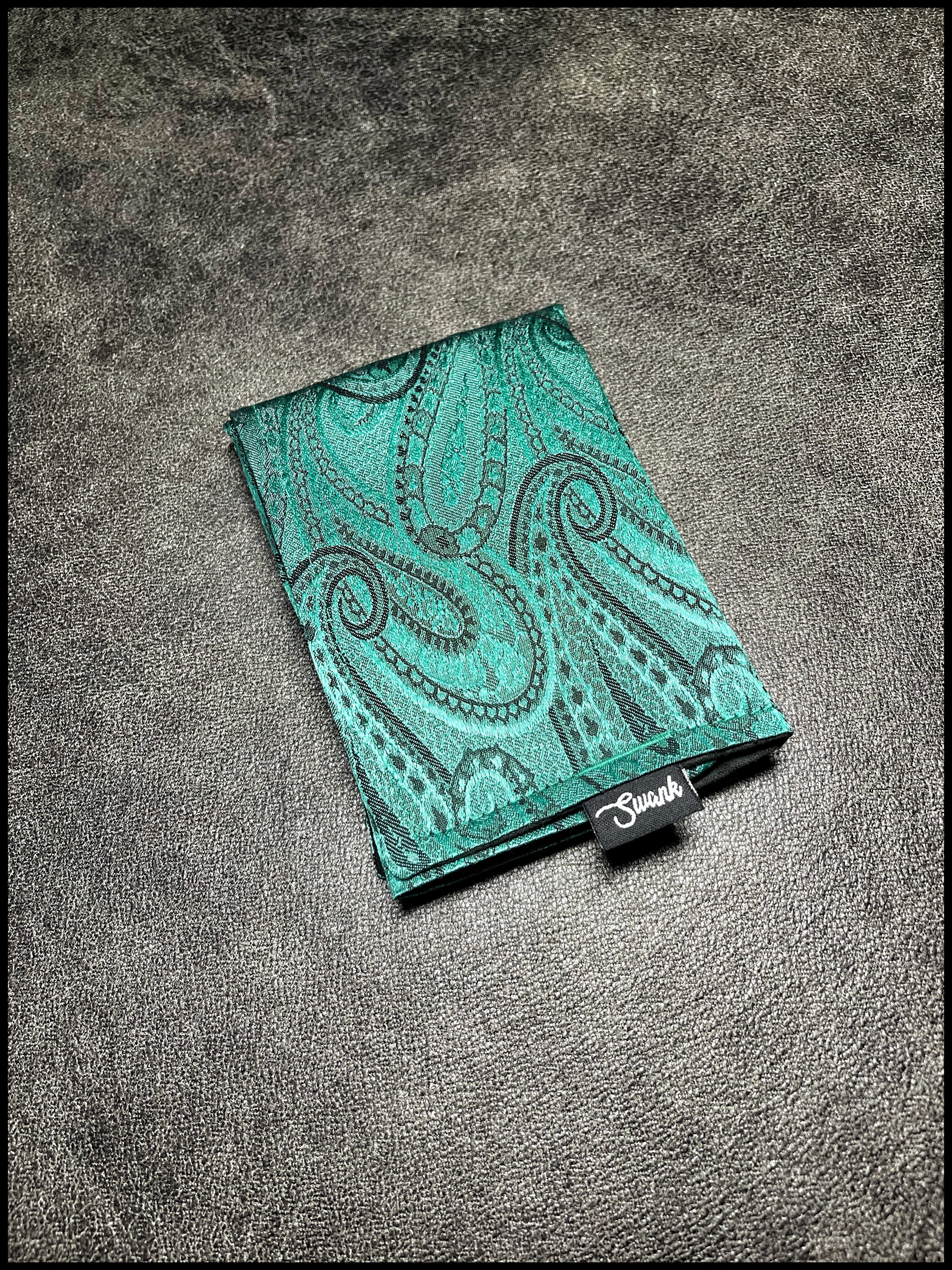 Emerald Silk Paisley