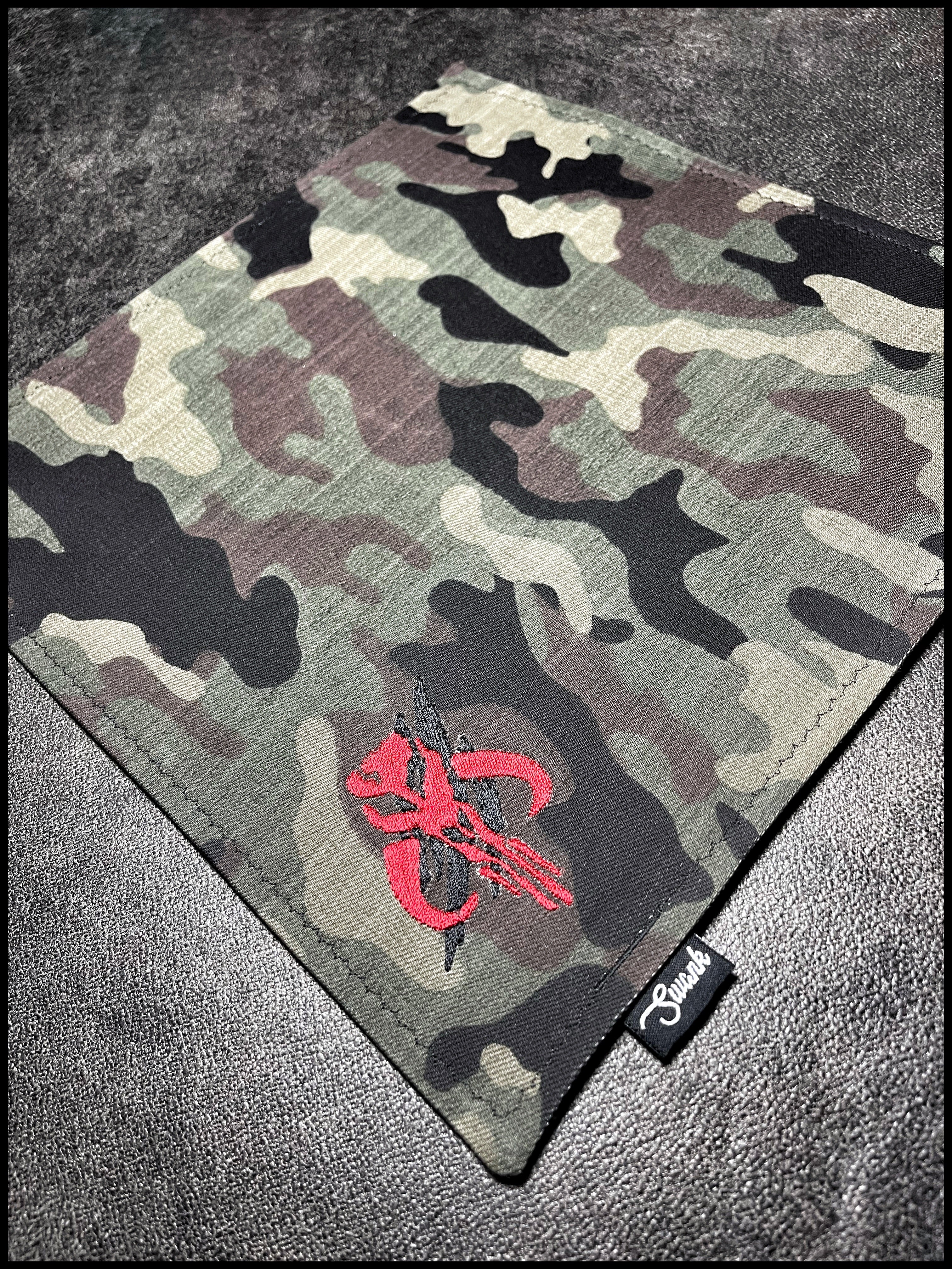 Camo Mythosaur (black microsuede) preorder