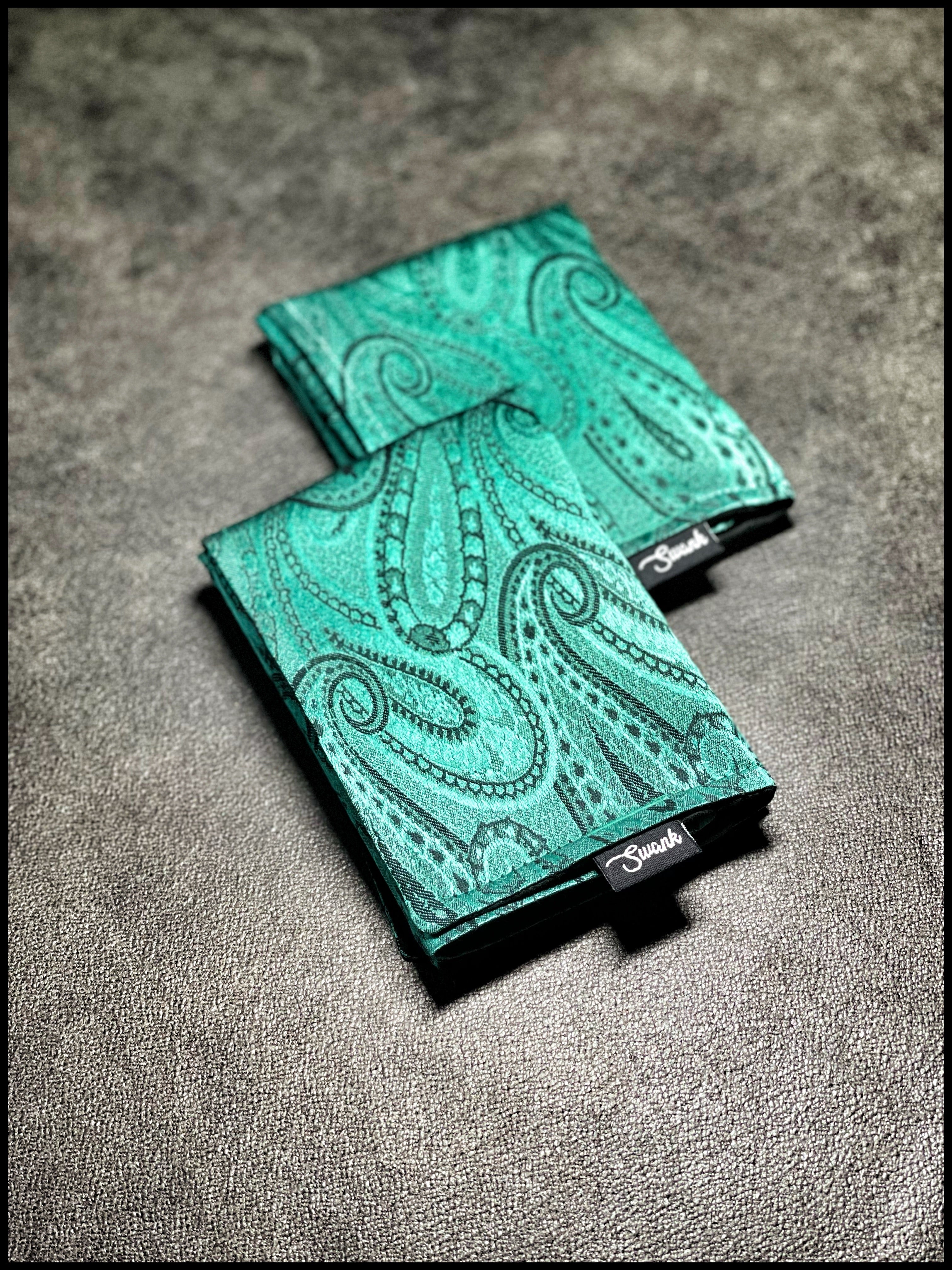 Emerald Silk Paisley