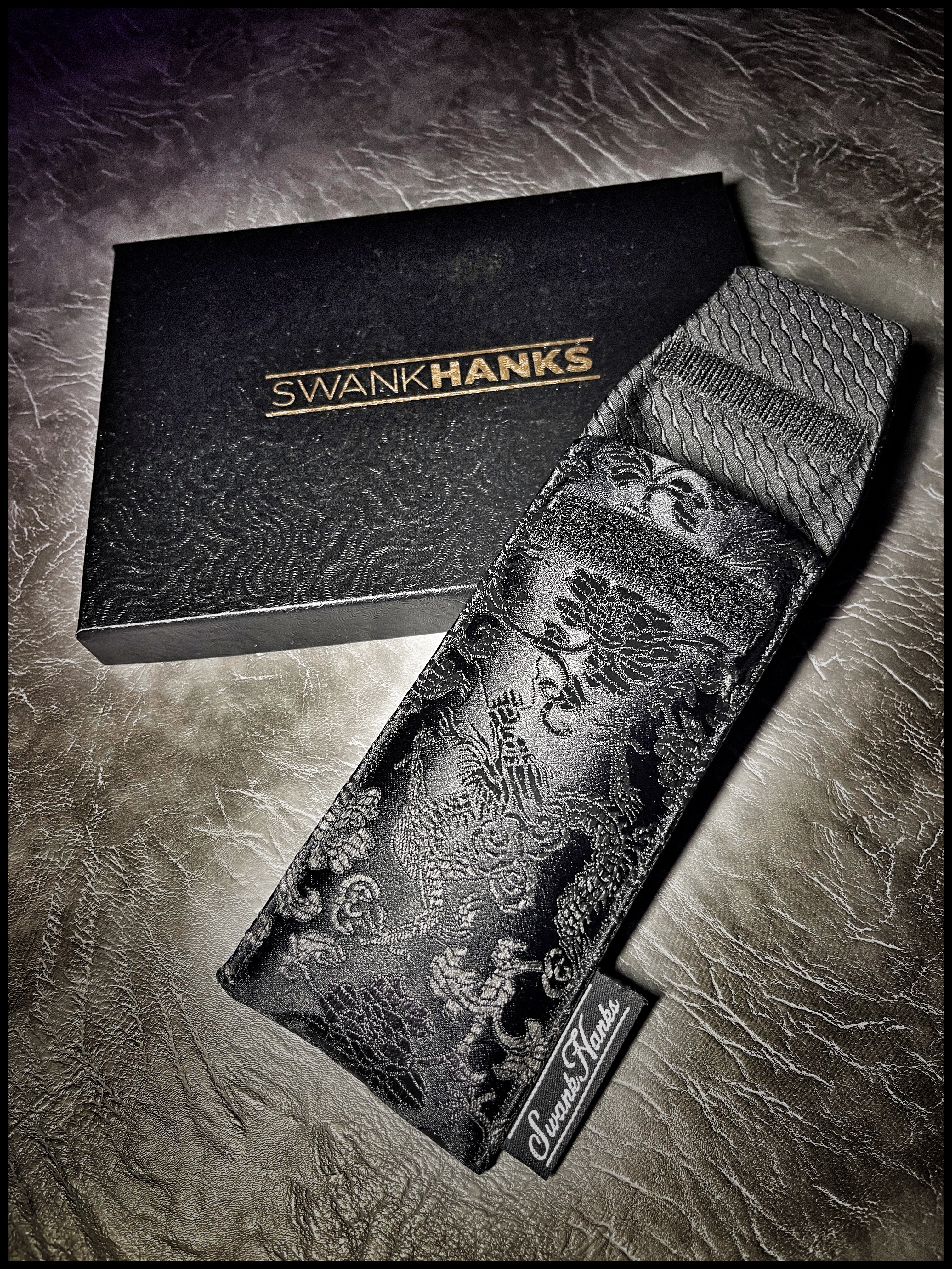 Murdered Out Dragon Silk Pouch