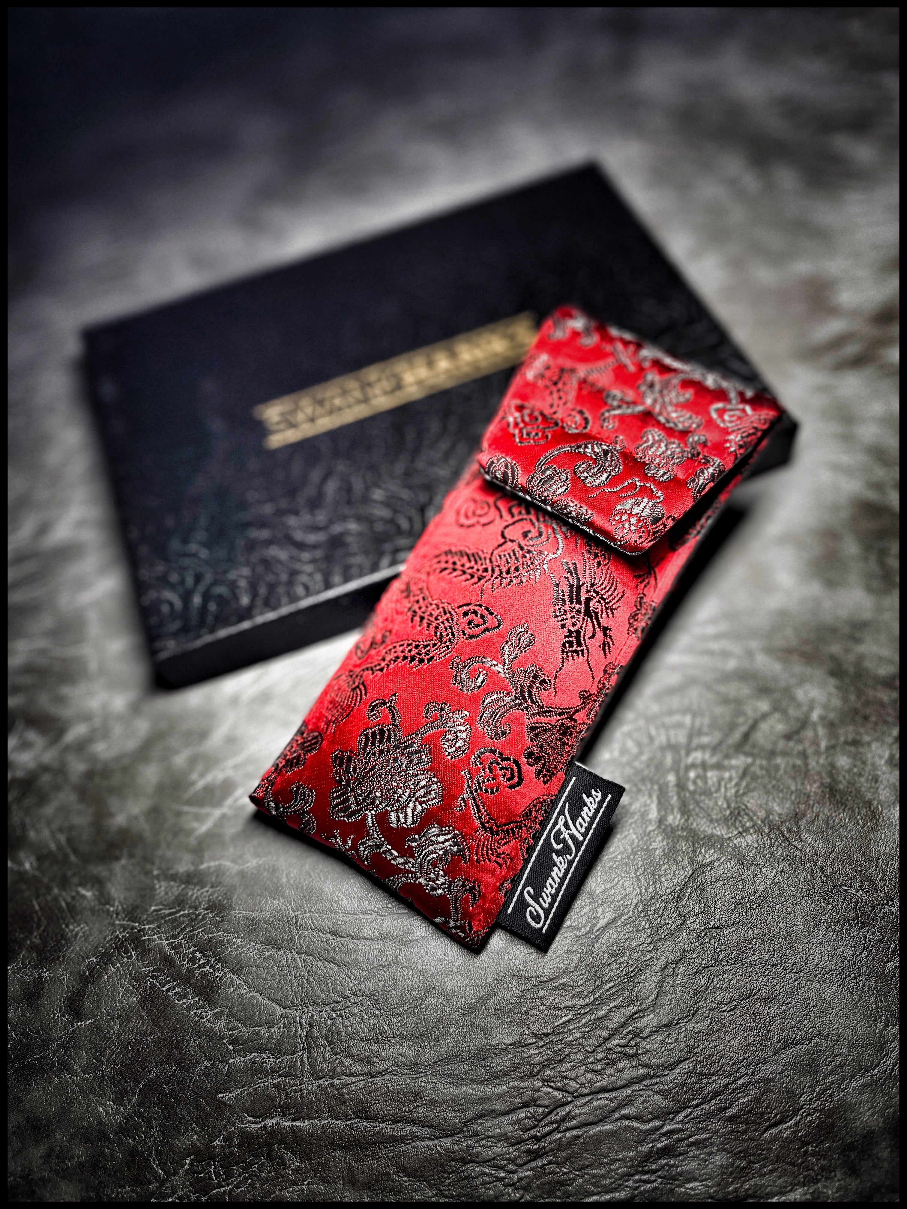 Red/Black Dragon Silk 1-OFF