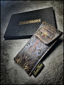Gunmetal Gold Pouch