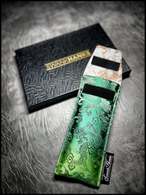 Emerald Dragon Silk 1-OFF (white/copper lining)