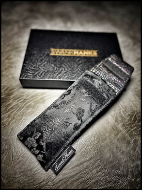 Murdered Out Dragon Silk/Dragon Scale Pouch