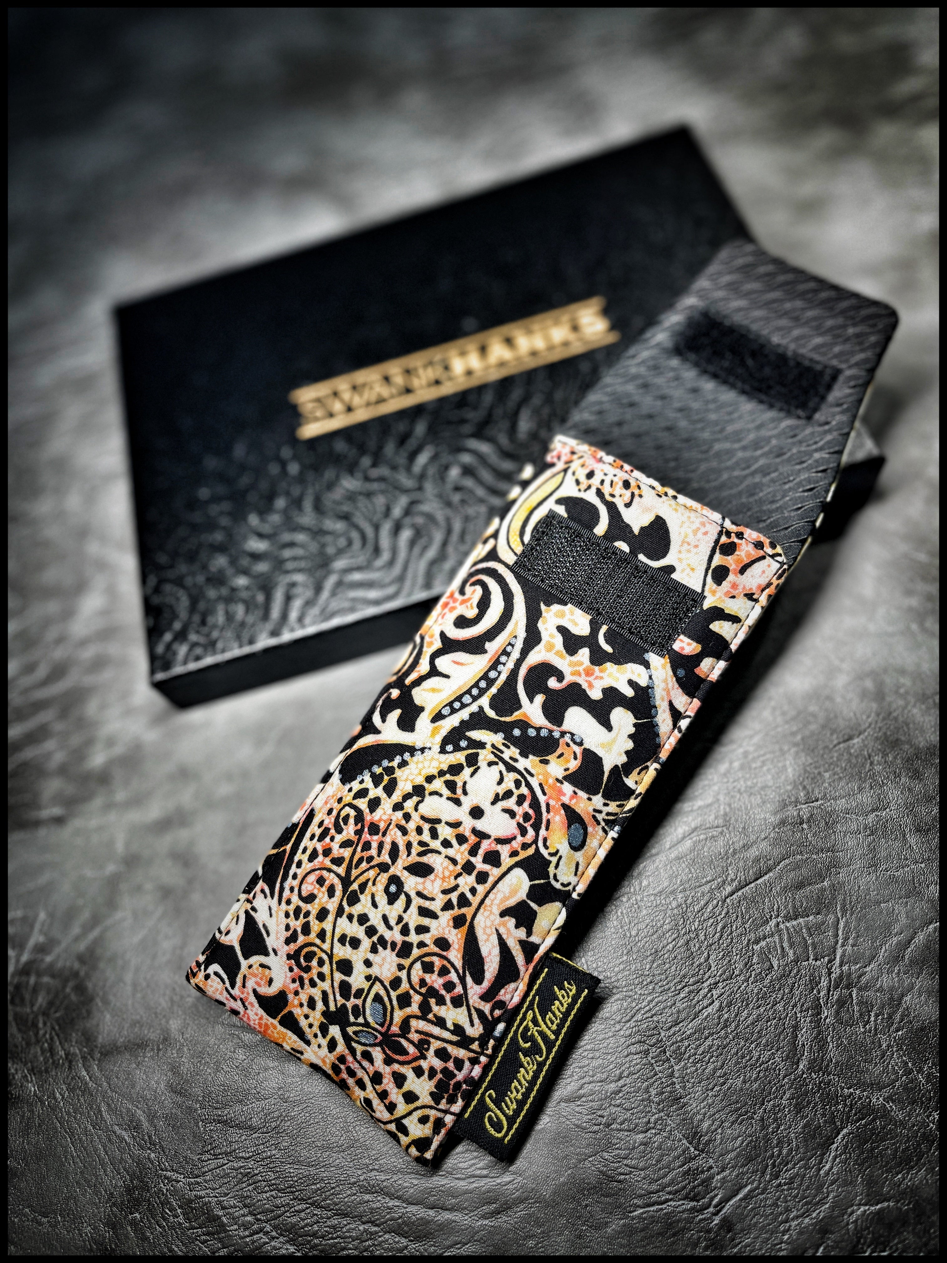 Mango Paisley Batik Pouch