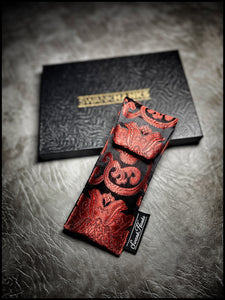 Red/Black Silk1-OFF Pouch