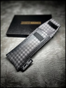 Double Layered Silk Houndstooth Single