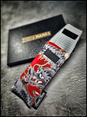 Sakura Red Dragon Pouch