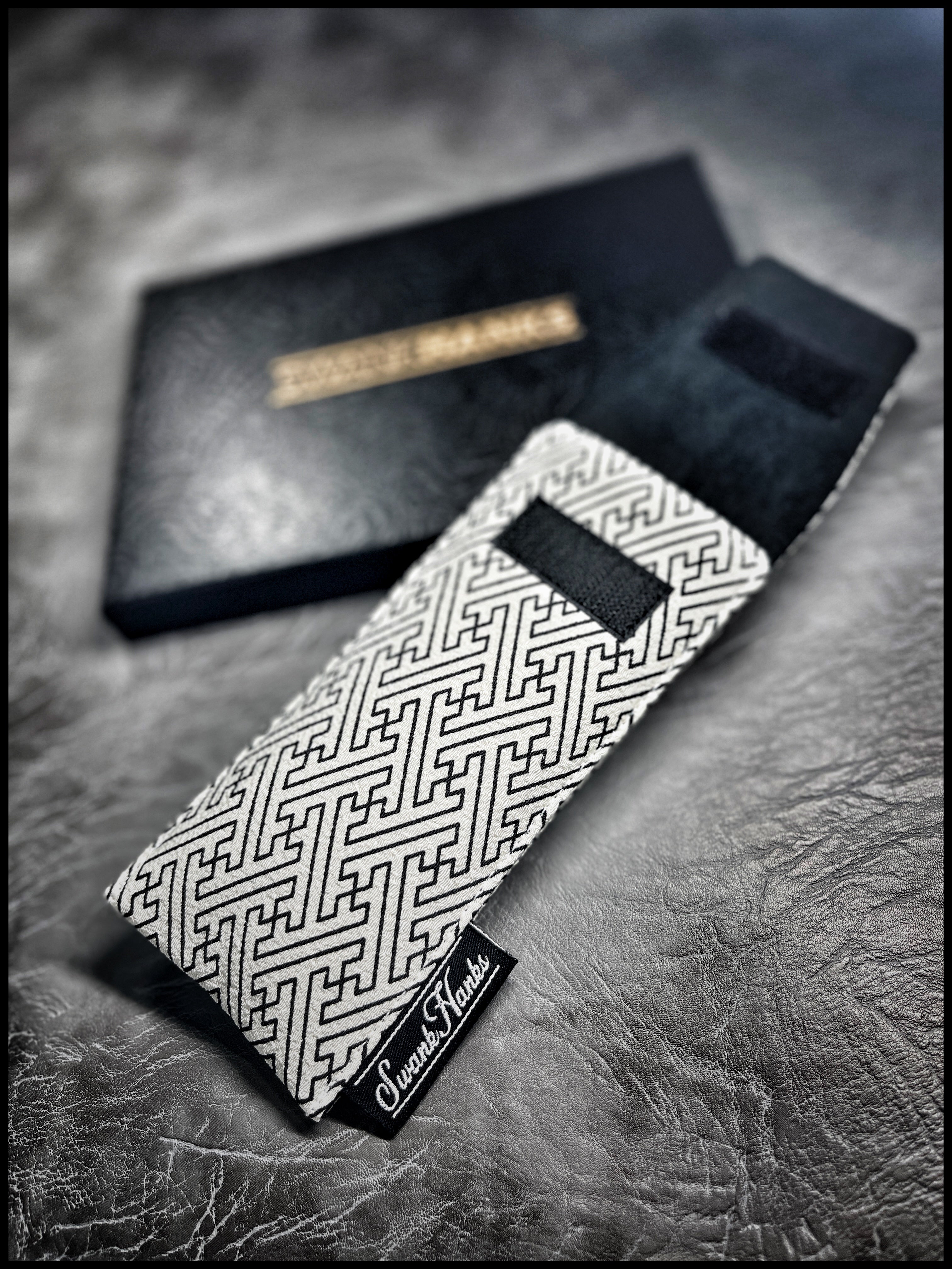 Sayagata Silk Crepe Pouch