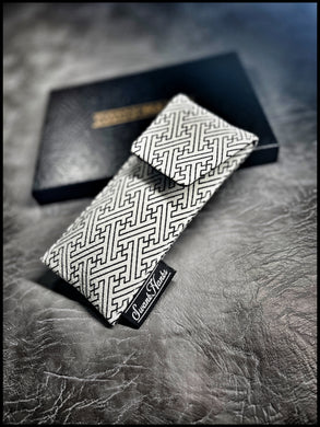 Sayagata Silk Crepe Pouch