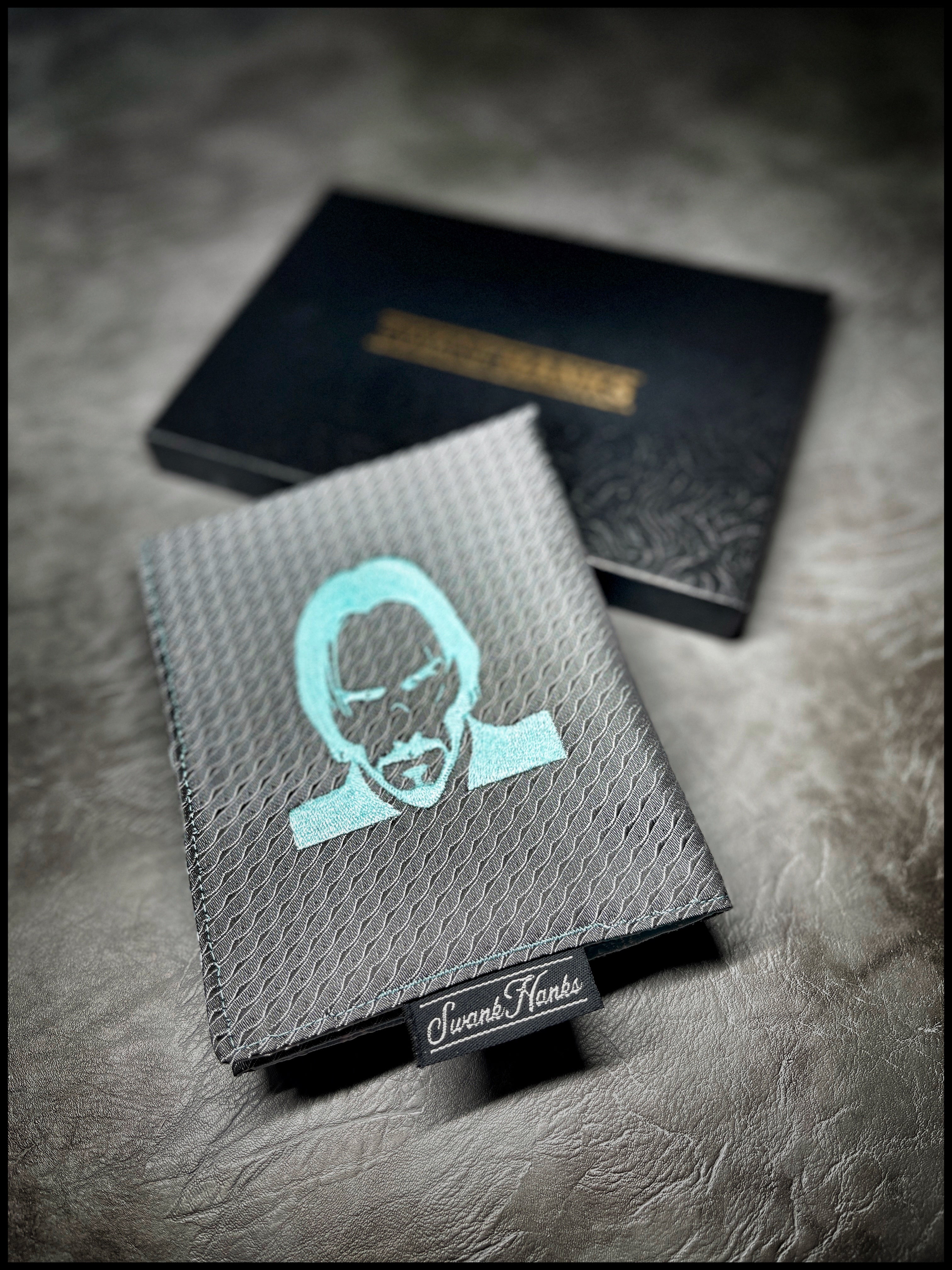 Tiffany Blue/Gunmetal Dragon Silk 1-OFF Wick