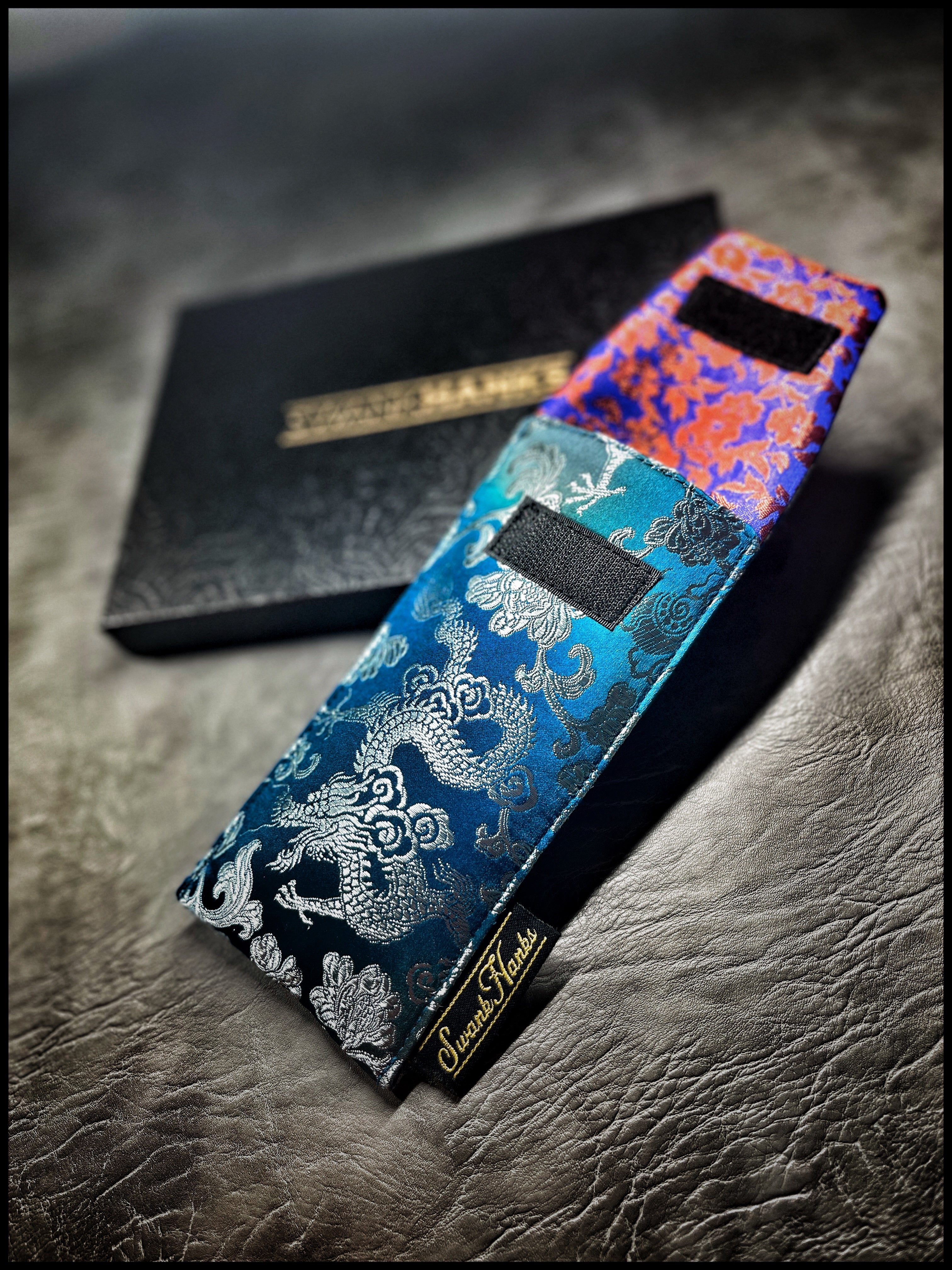 One-Off Dragon Silk/Mulberry Silk Pouch