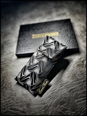 SharkSkin Silk/ Gold Silk Single Pouch