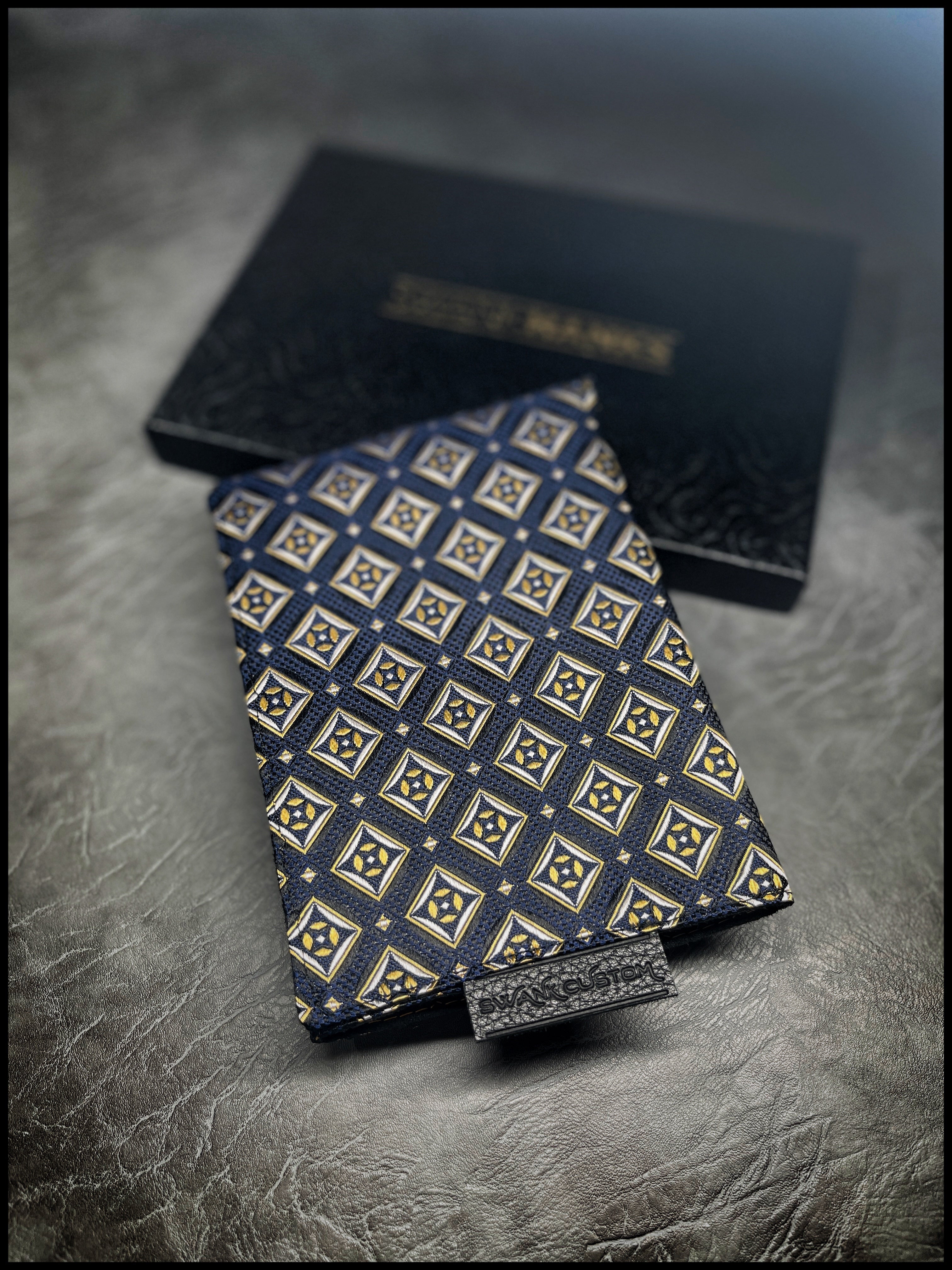 Royal Blue/Gold Varsity Silk Hank