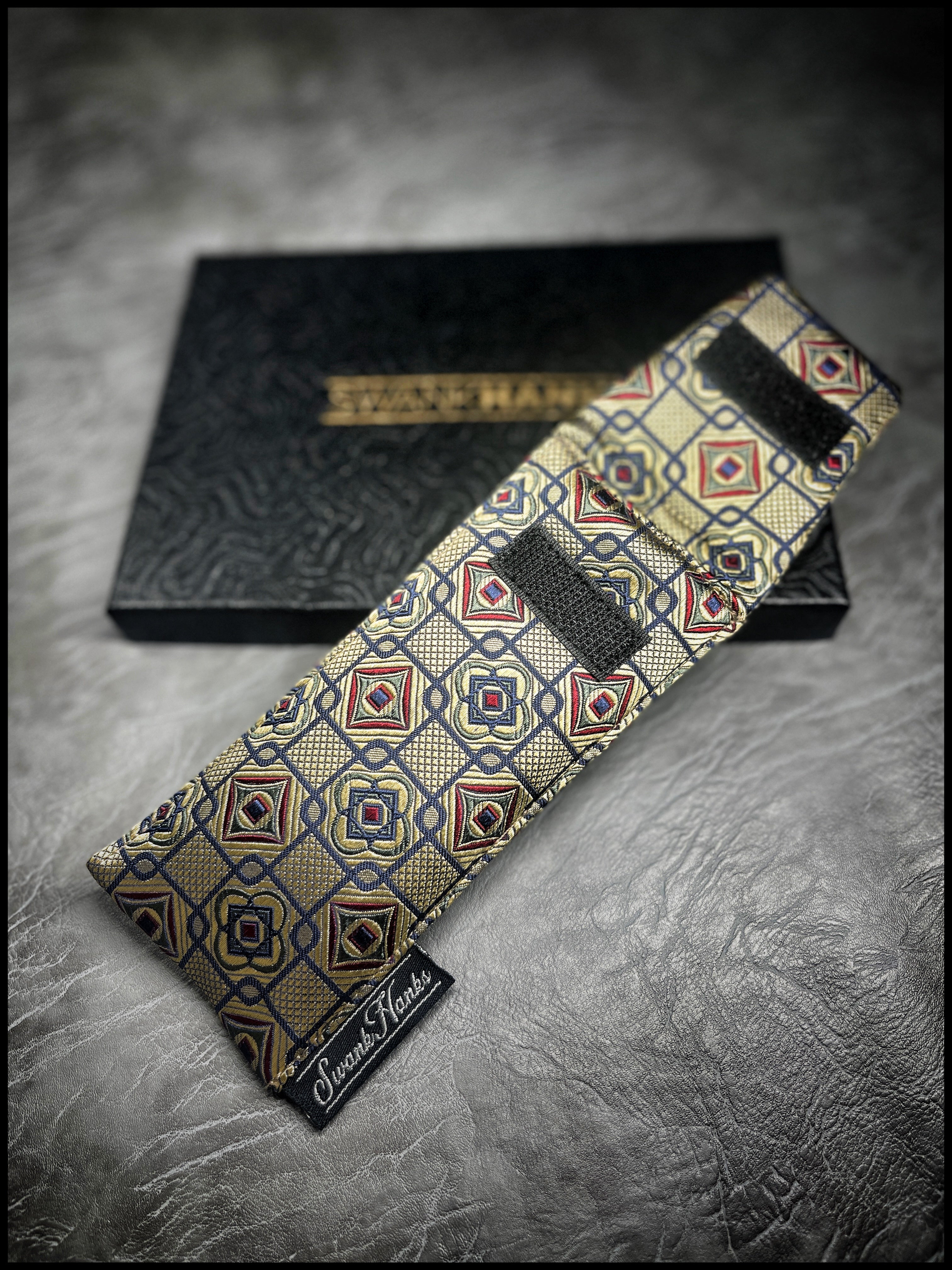 Royal Satin Gold Silk Single Pouch