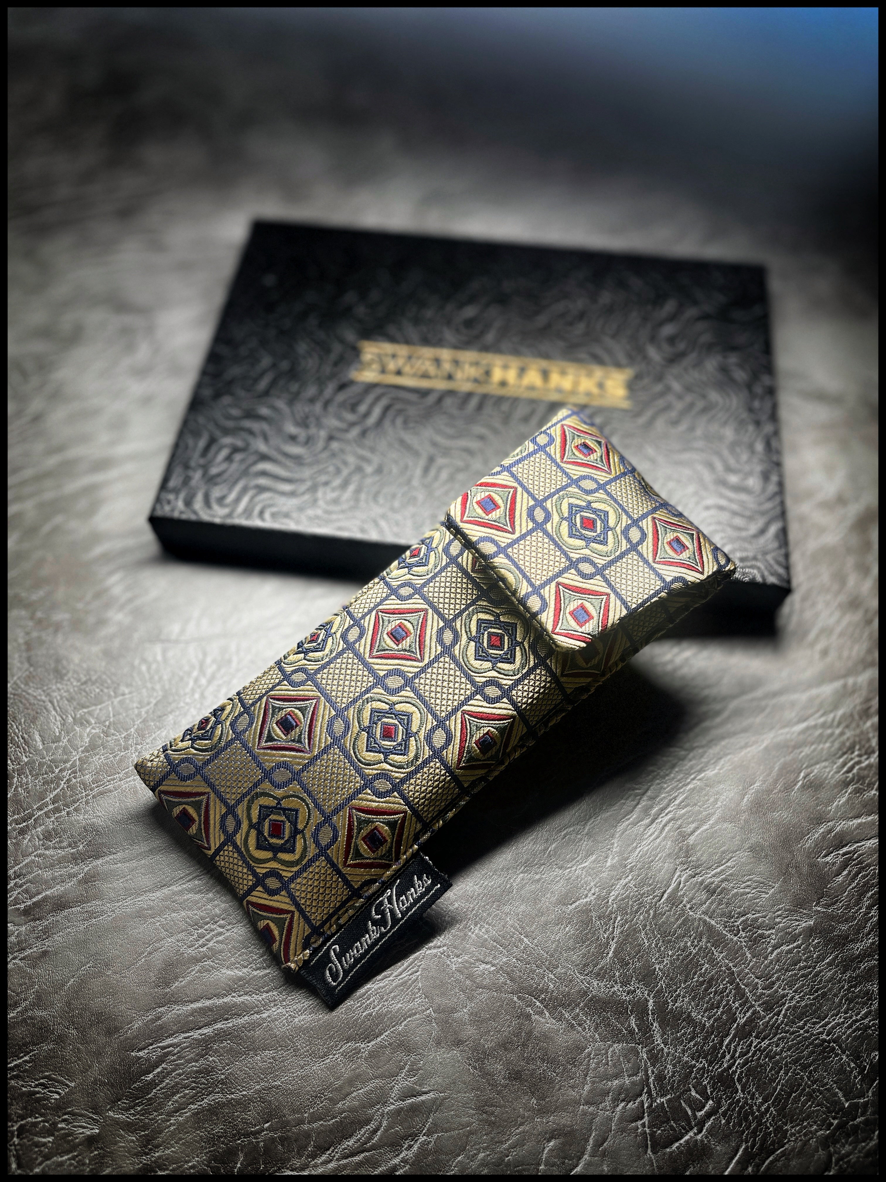 Royal Satin Gold Silk Single Pouch