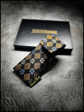 Royal Gold/Black Pinstripe Single Pouch