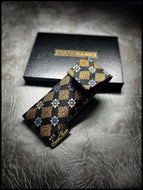 Royal Gold/Black Pinstripe Single Pouch