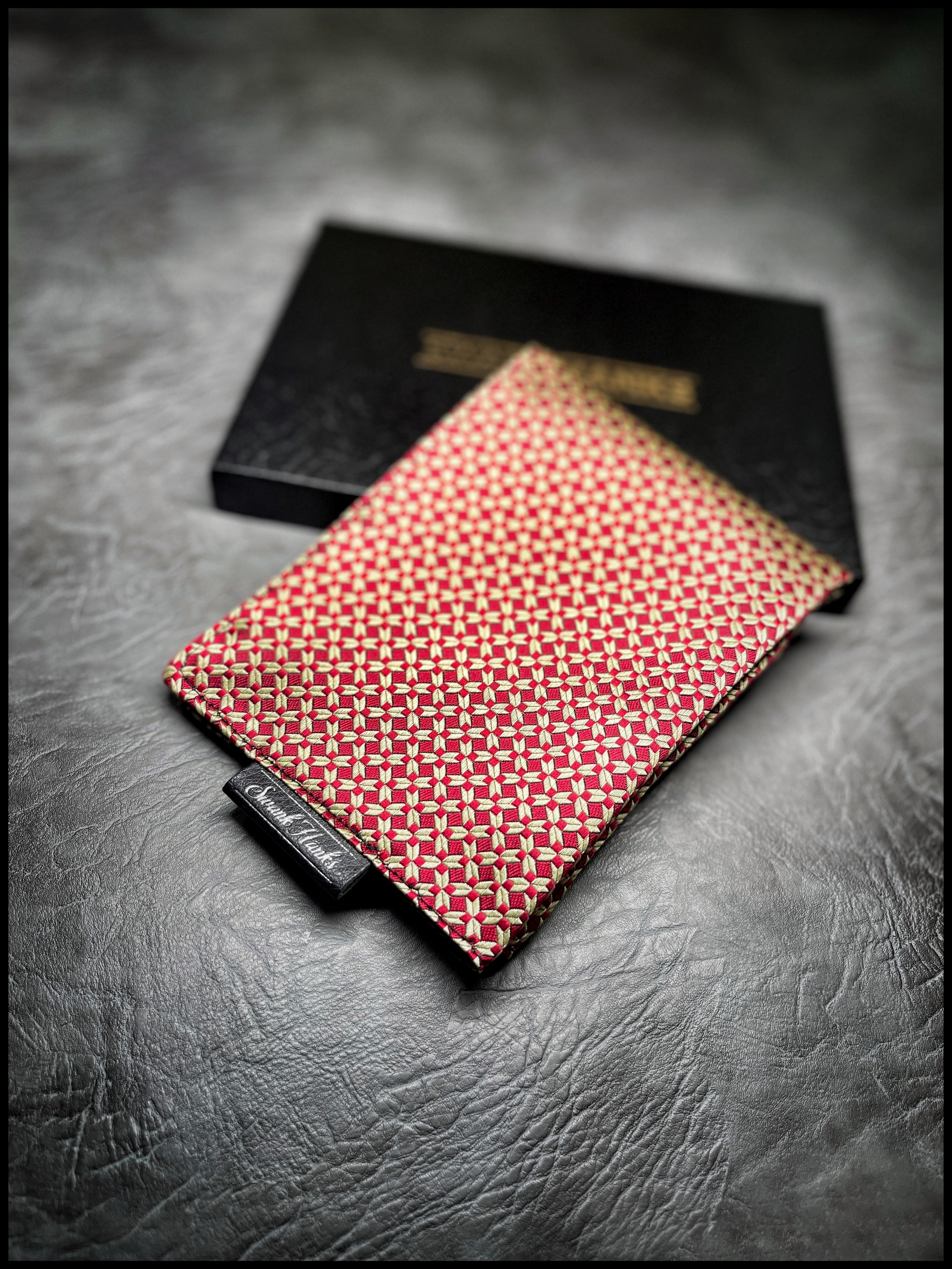 Red Ritz Silk Pouches