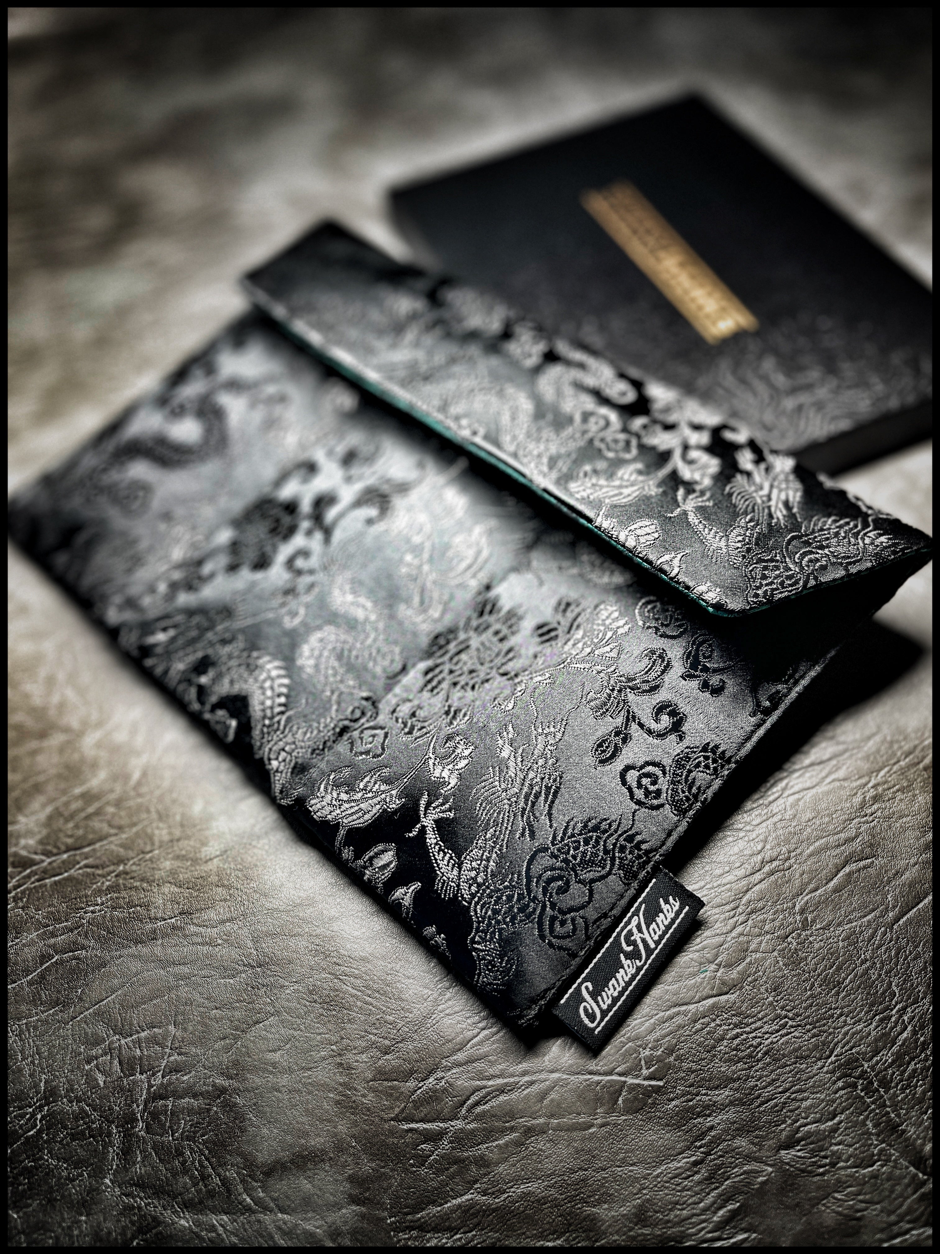 1-OFF Murdered Out Dragon Silk Triple Slot Pouch