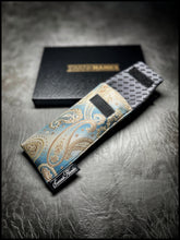 Chiffon Paisley Stripes Single Pouch