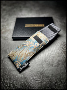 Chiffon Paisley Stripes Single Pouch