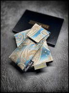 Chiffon Paisley Stripes Single Pouch
