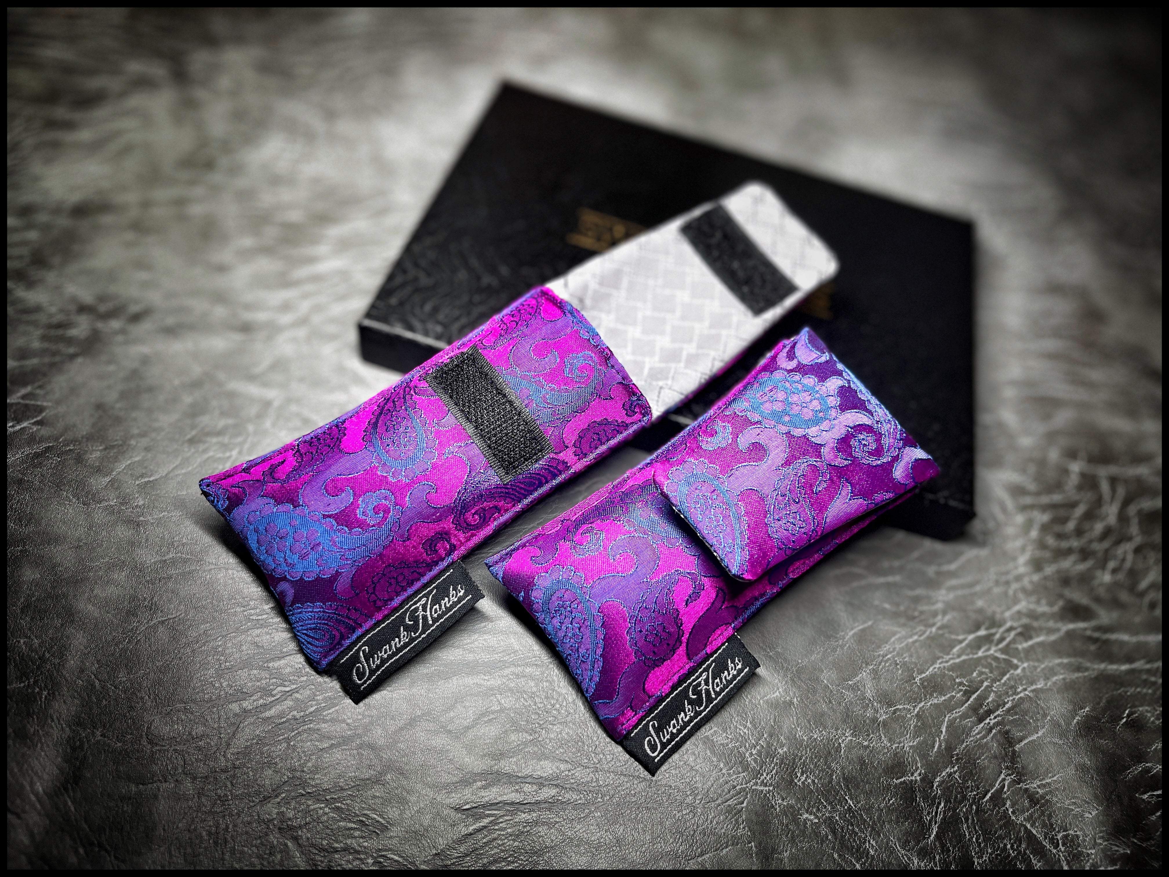 Blurple Mulberry V1 Paisley Silk Mini Single