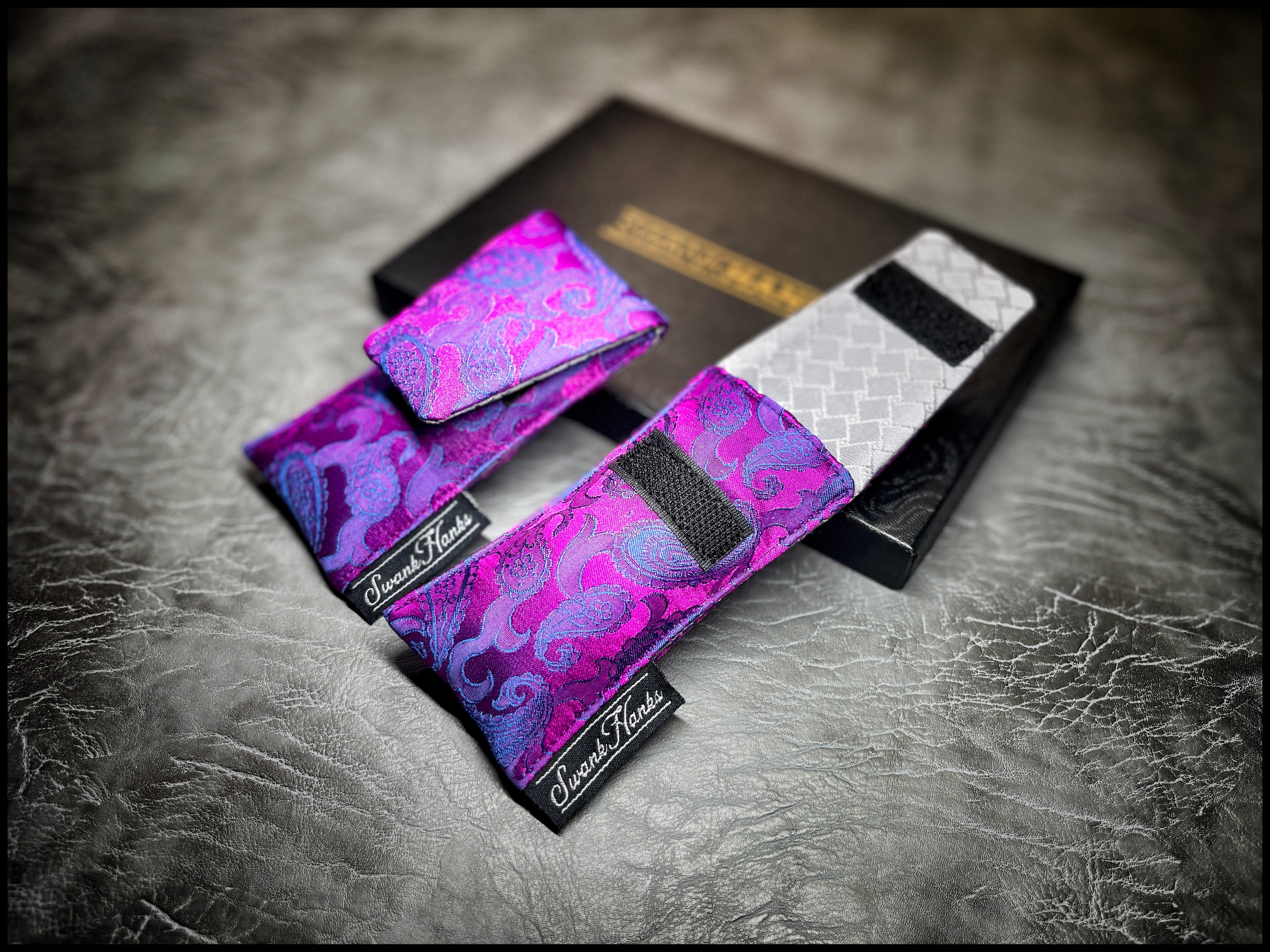 Blurple Mulberry V1 Paisley Silk Mini Single