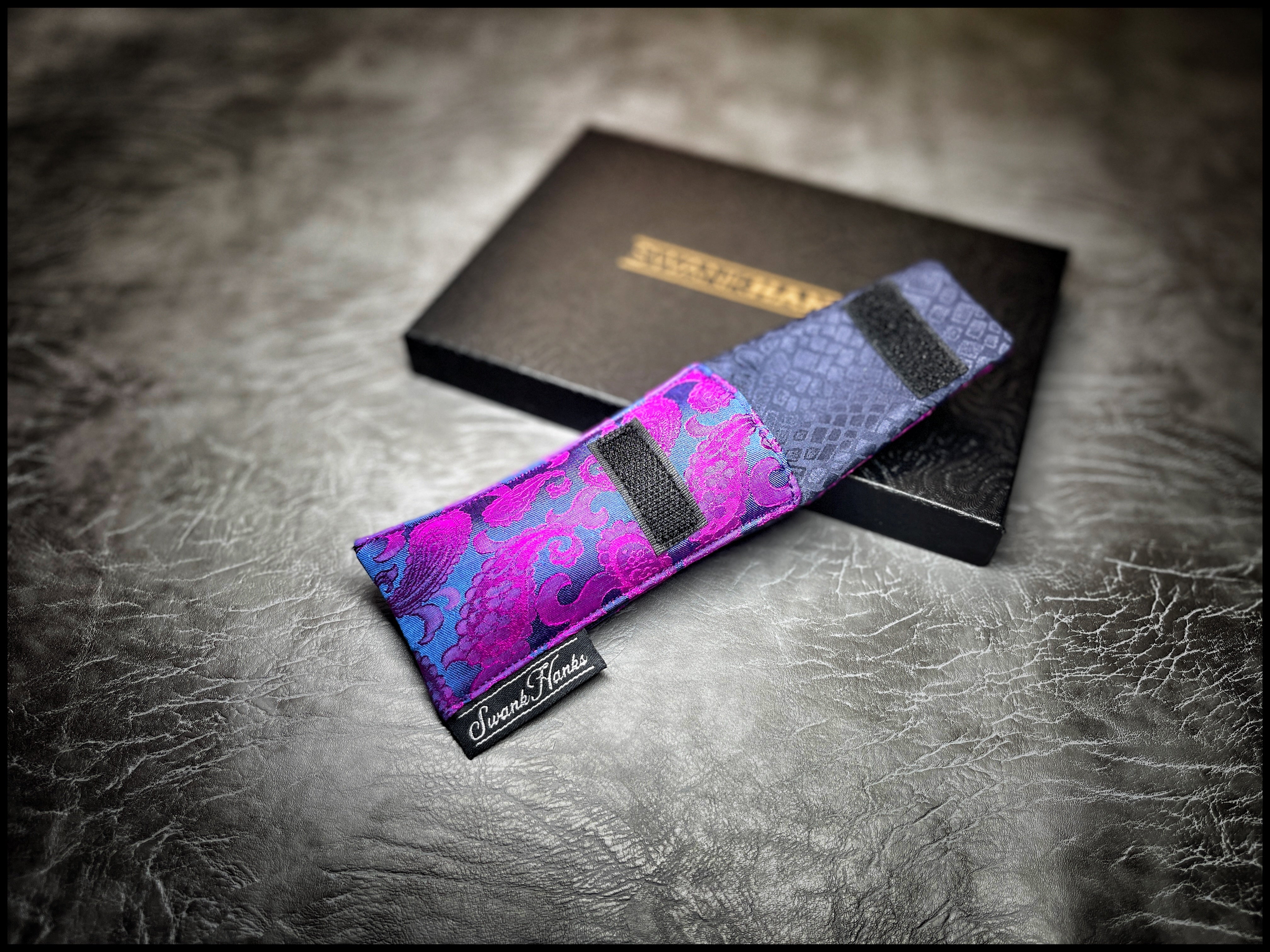 Blurple Paisley Silk V2 Mini Single Slot