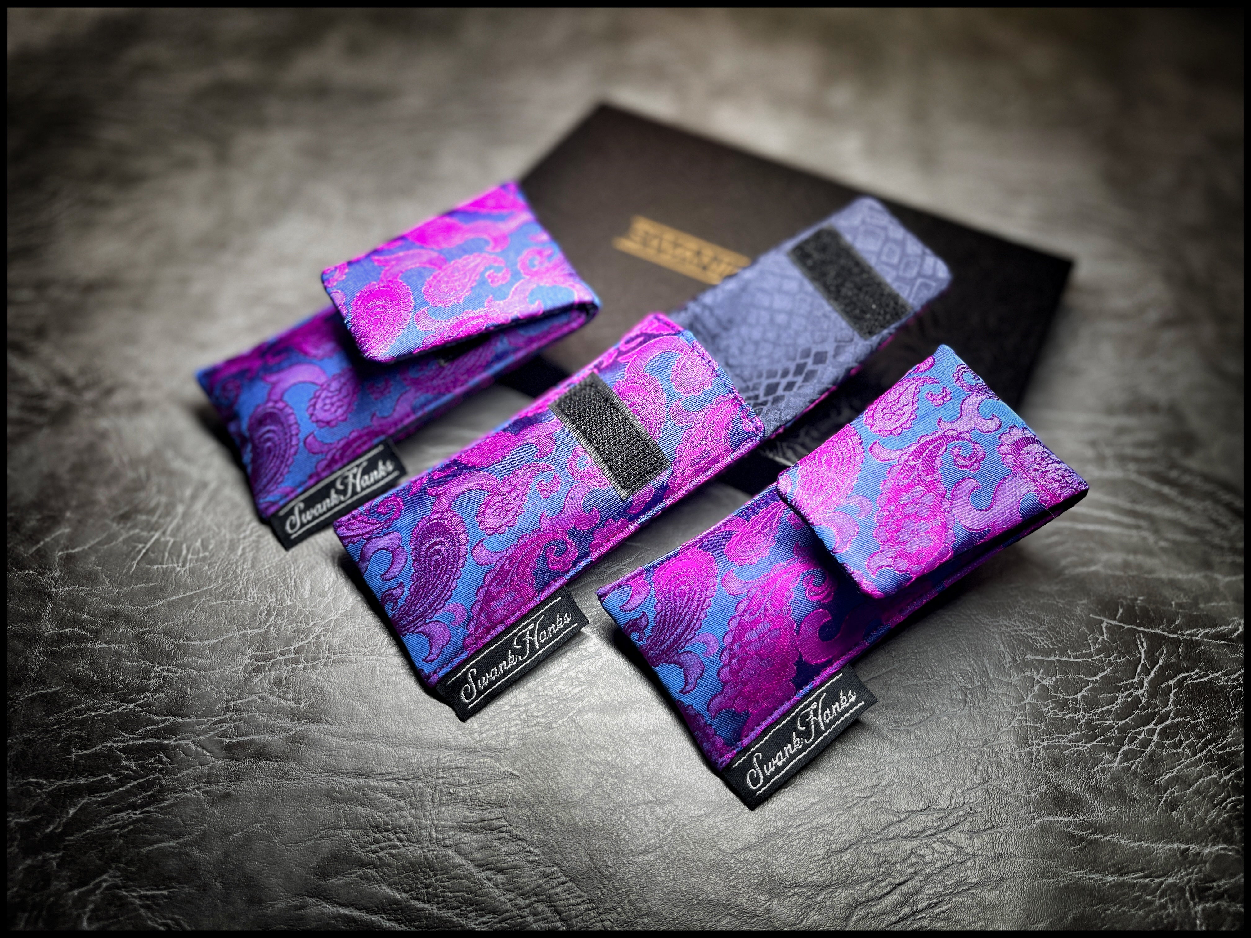 Blurple Paisley Silk V2 Mini Single Slot