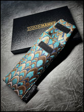 Teal/Gold Silk Brocade V2 Single Pouch