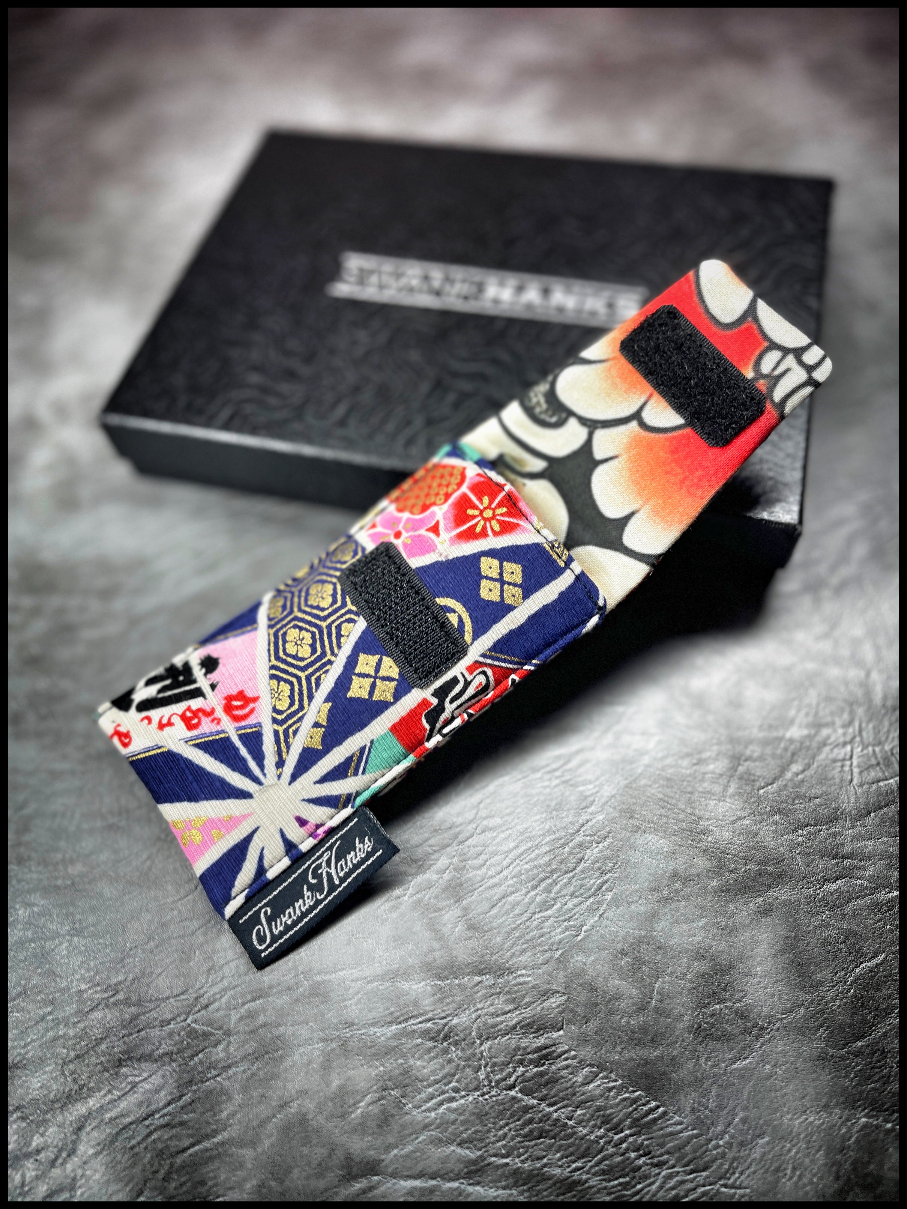 Japanese Mashup V2 Dobby Cotton Mini Single Slot Pouch