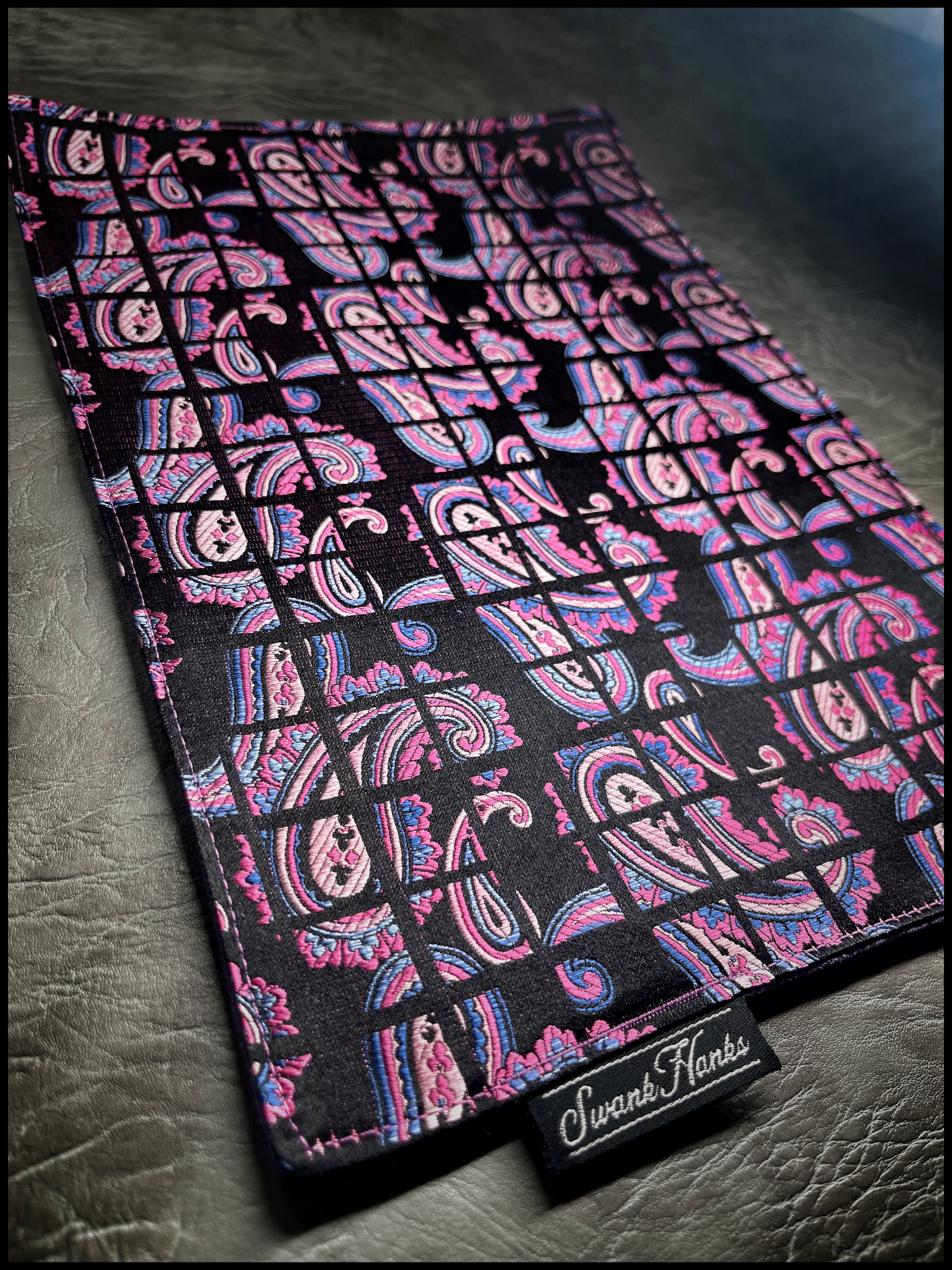 Blurple Silk Paisley Mini Hanks