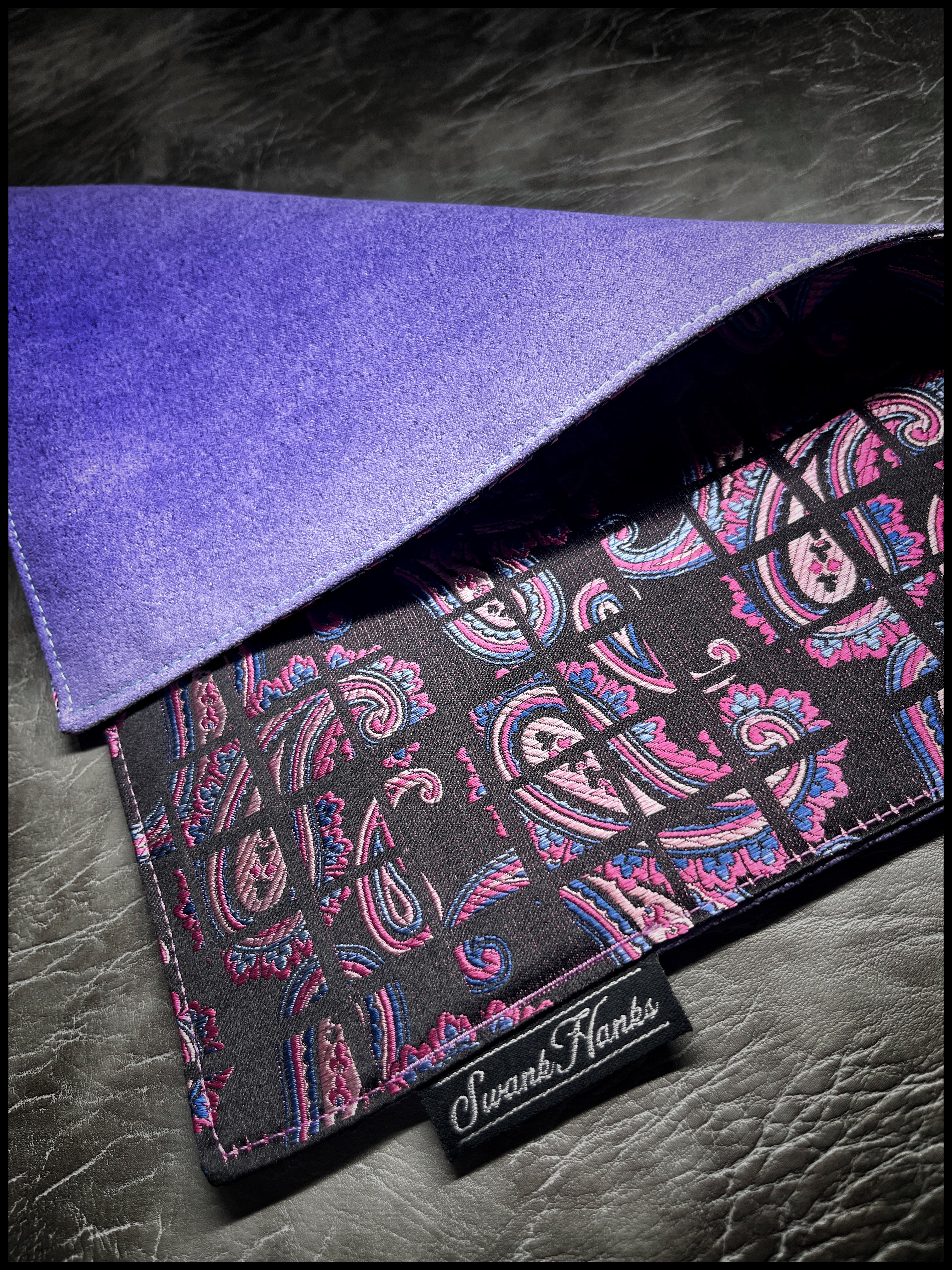 Blurple Silk Paisley Mini Hanks