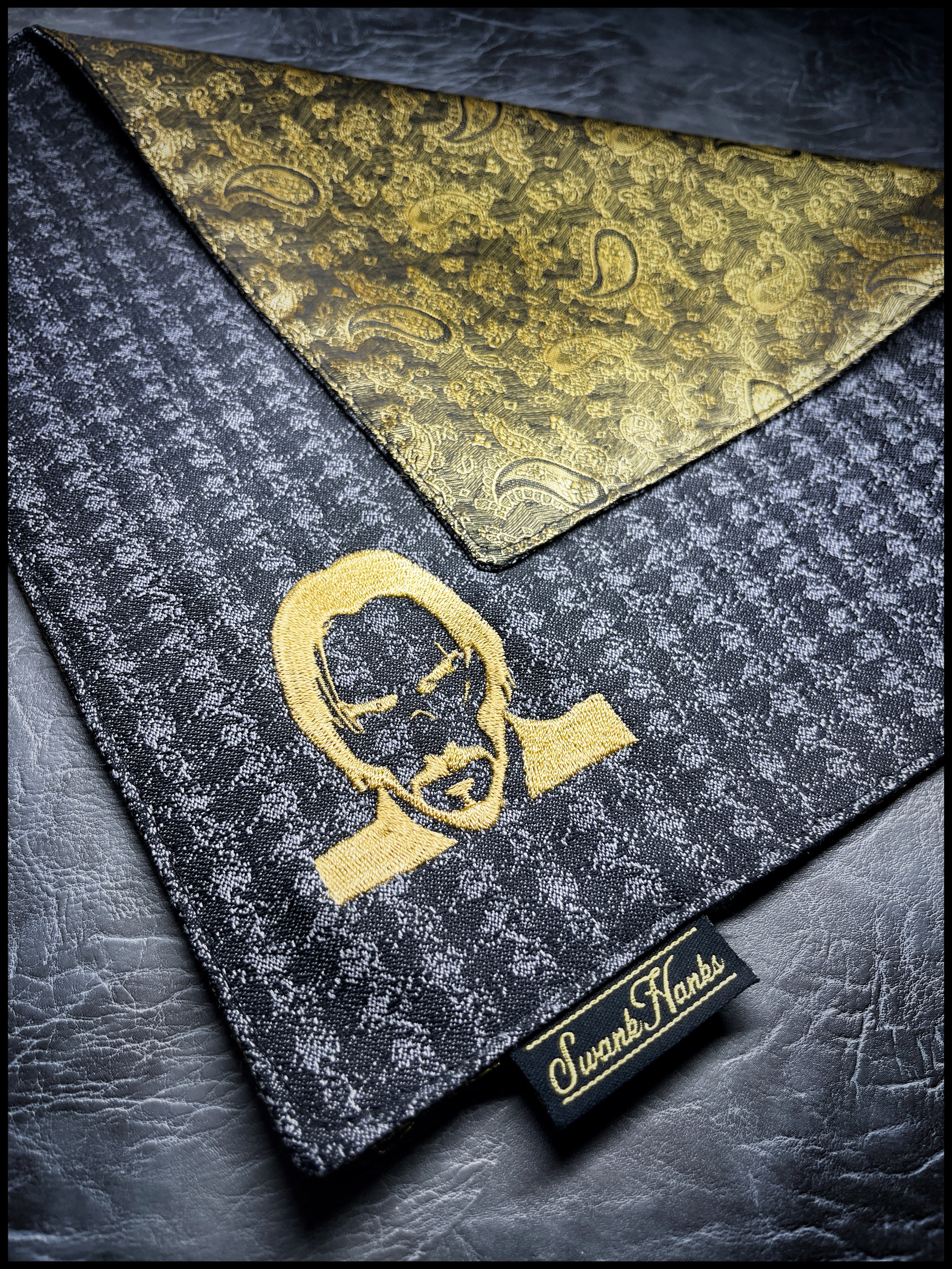 Wick 1-OFF Gold W/ Silk Paisley