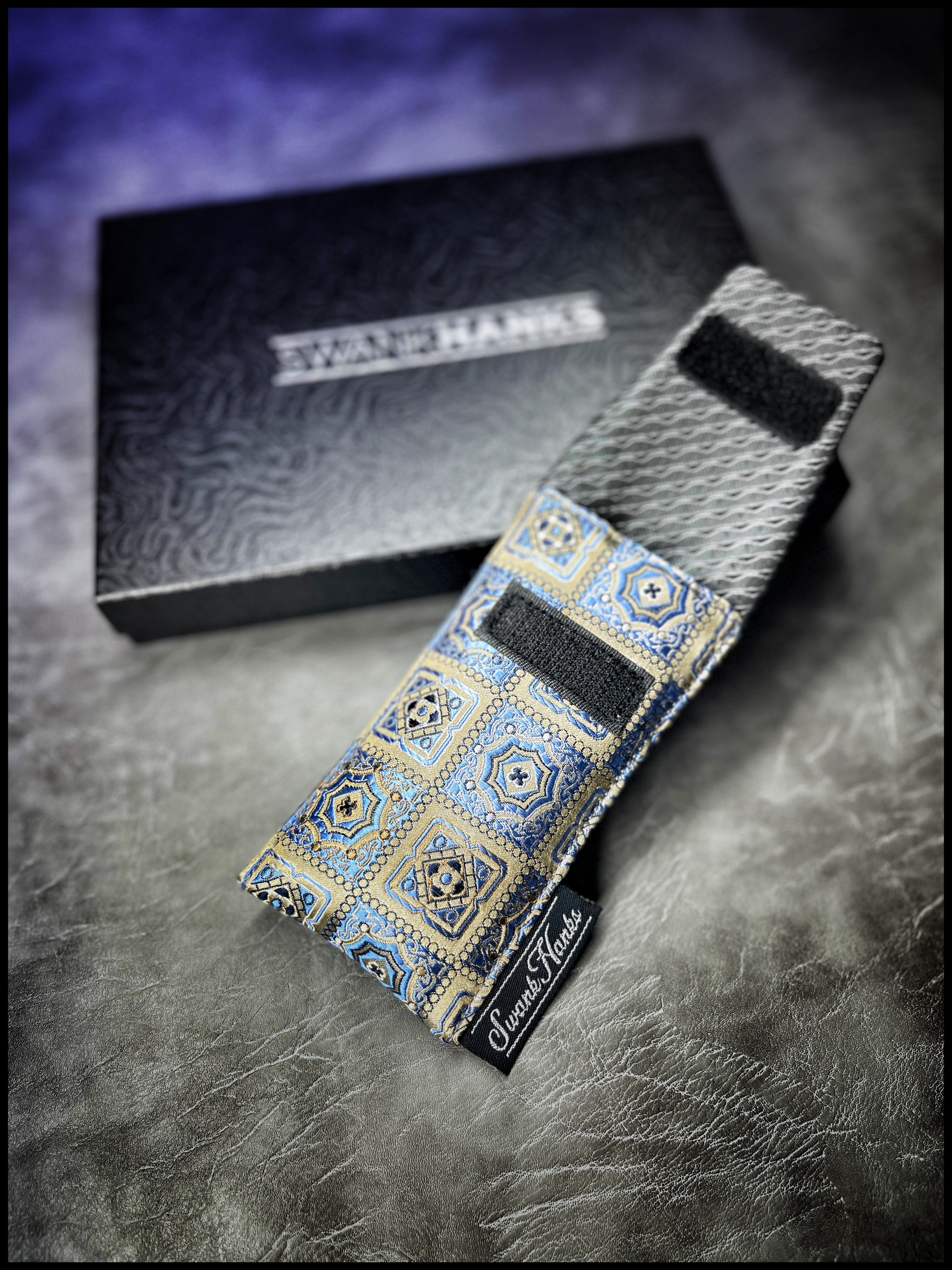 Mini Royal Mosaic Silk Single Slot Pouch