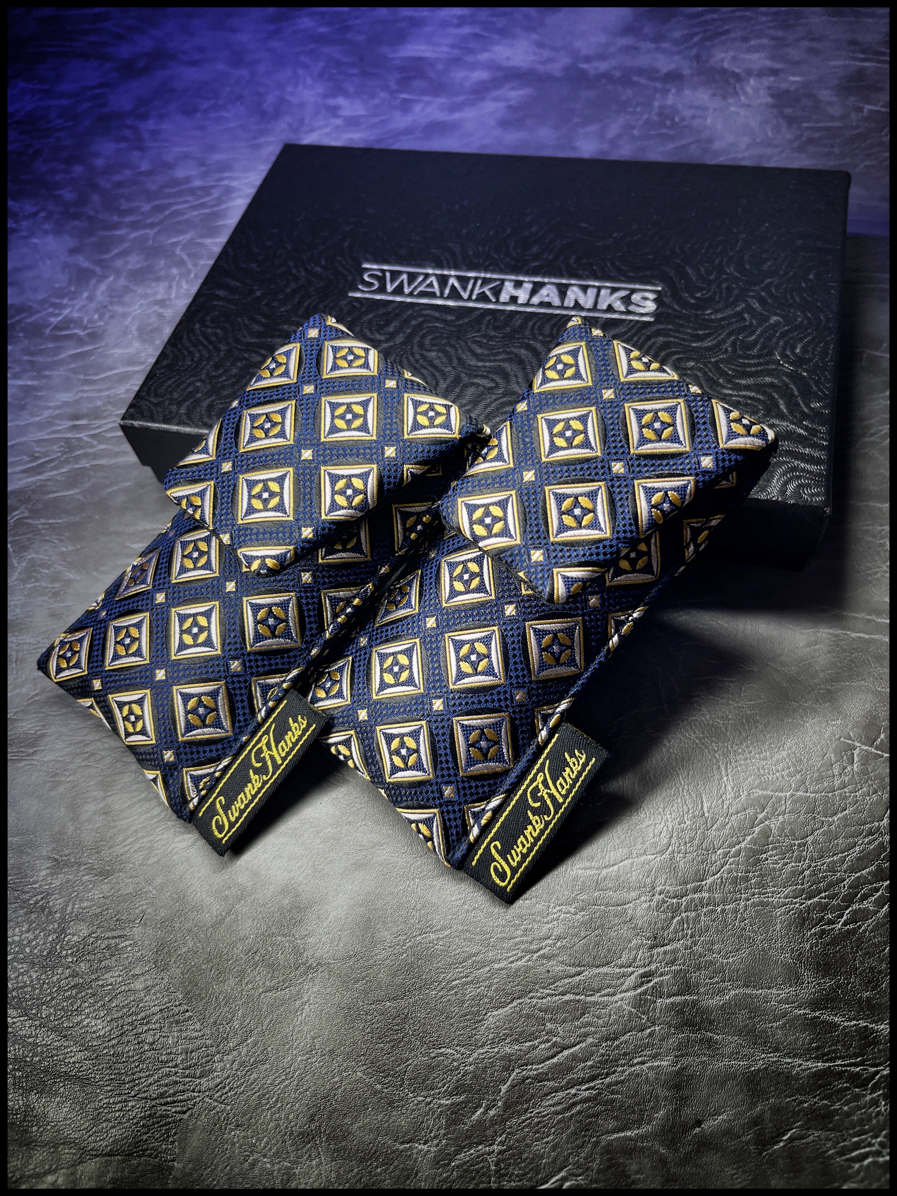 Royal Varsity Diamond Silk Mini Single Slot Pouch