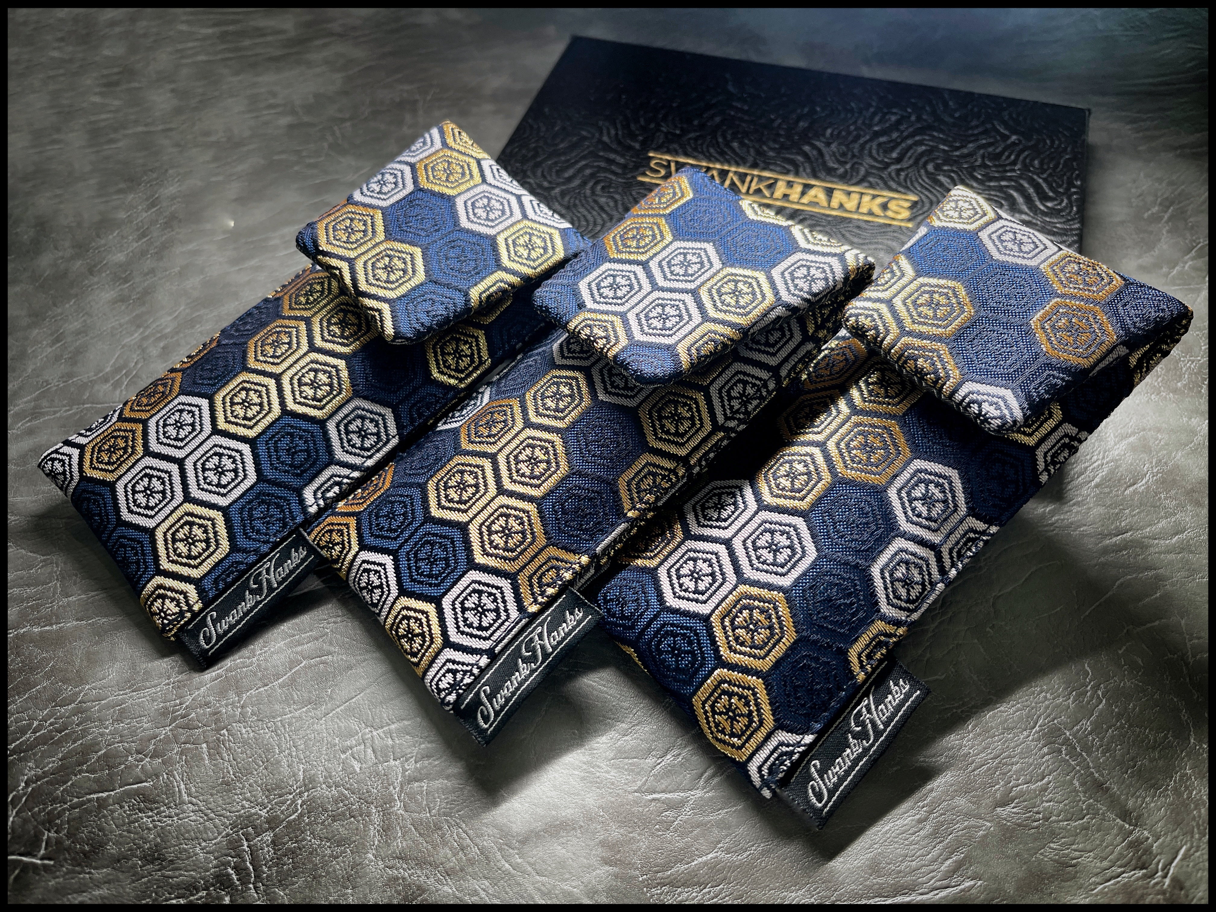 Oriental Hex Single Slot Pouch