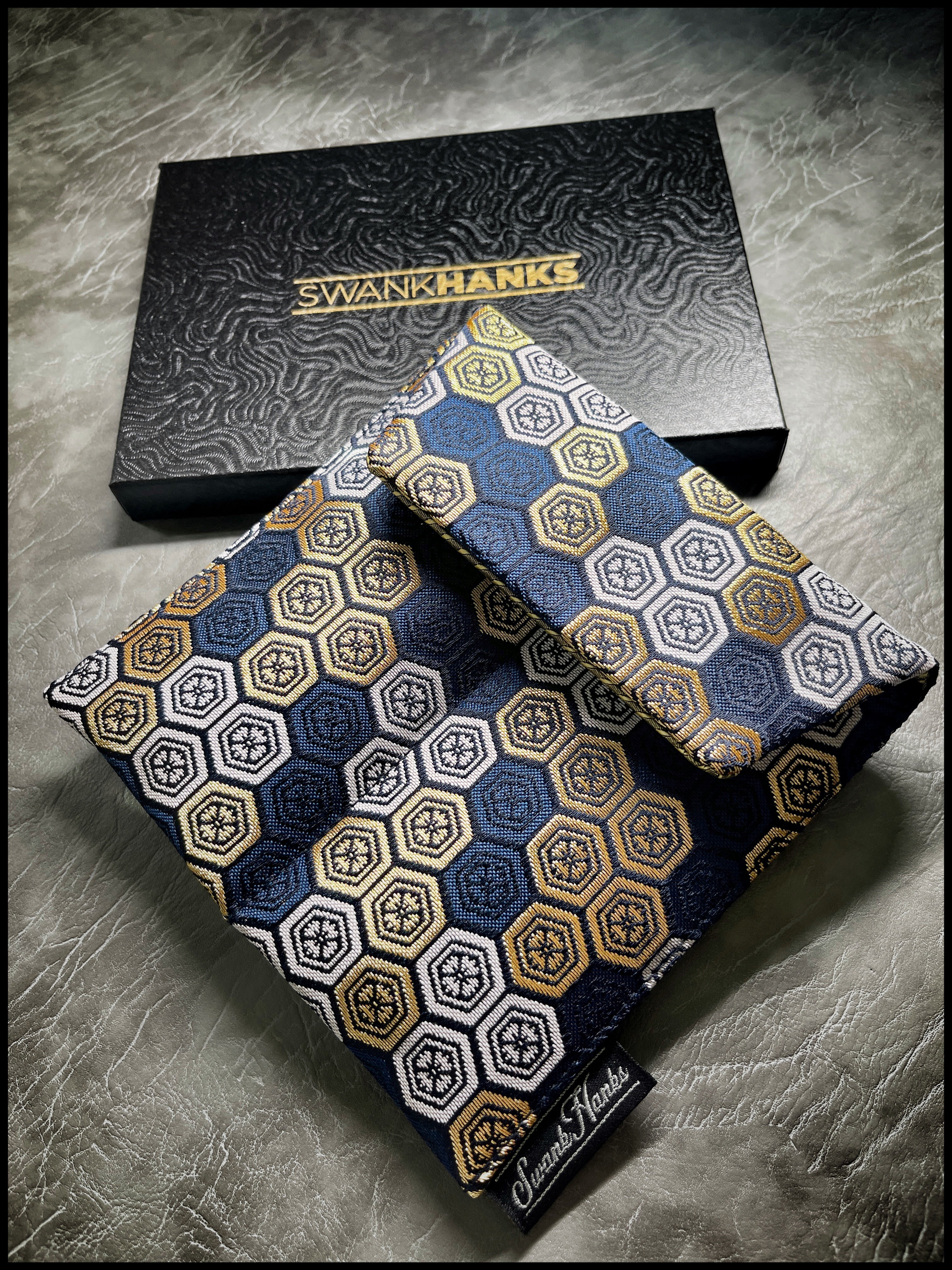 Oriental Hex Double-Slot Pouch