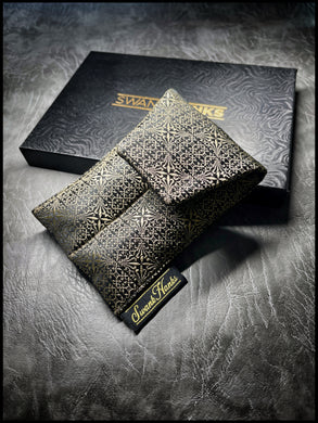 1-OFF Heritage Gold Mini Double-Slot Pouch