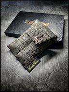 1-OFF Heritage Gold Mini Double-Slot Pouch
