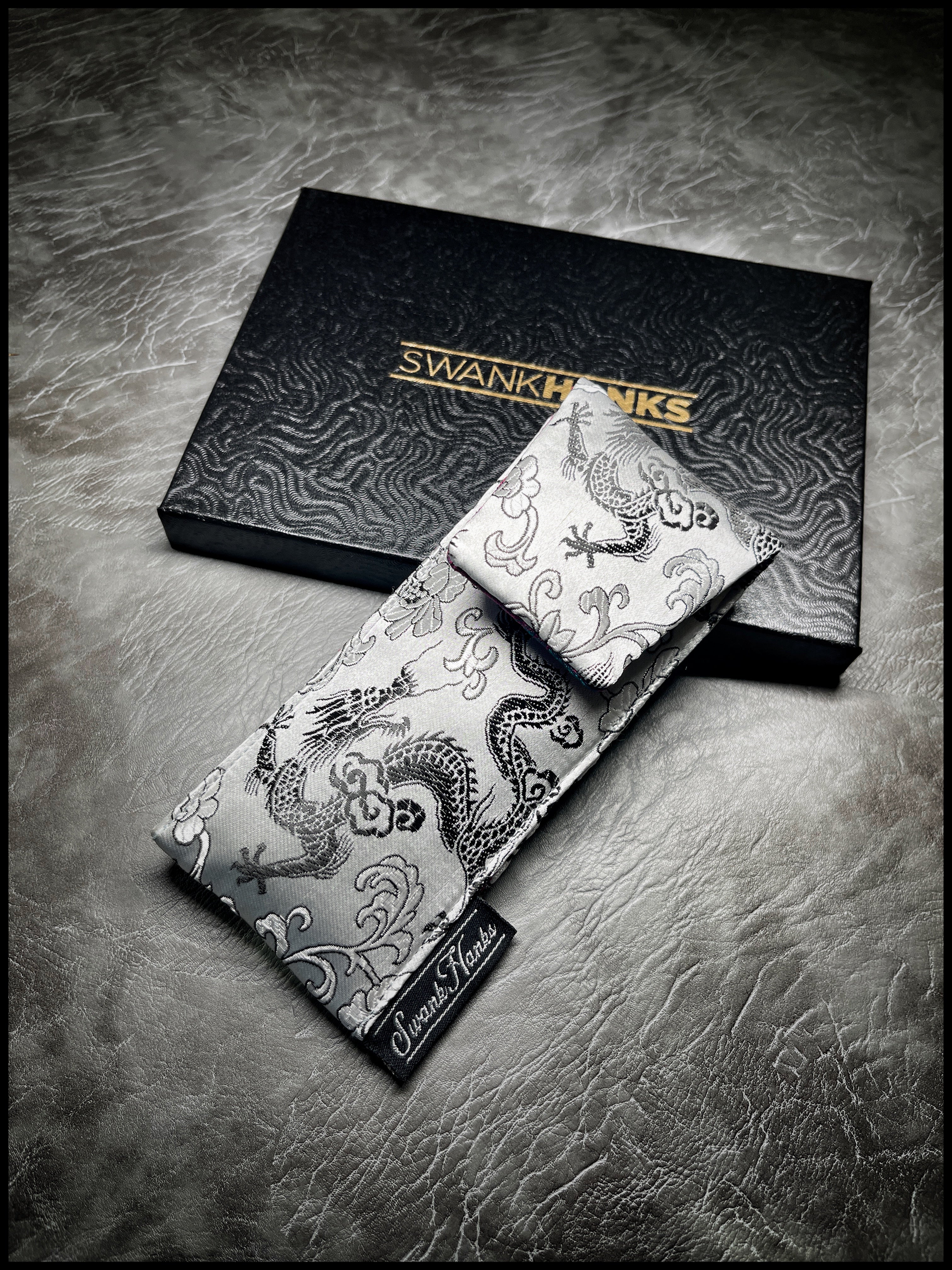 Satin Silver Dragon Silk/ Mulberry Color Shifting Silk Paisley