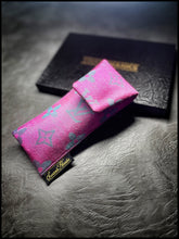Pink/Blue LV /Gold Houndstooth Single Pouch