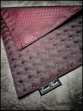 Red Graphite Silk Hank