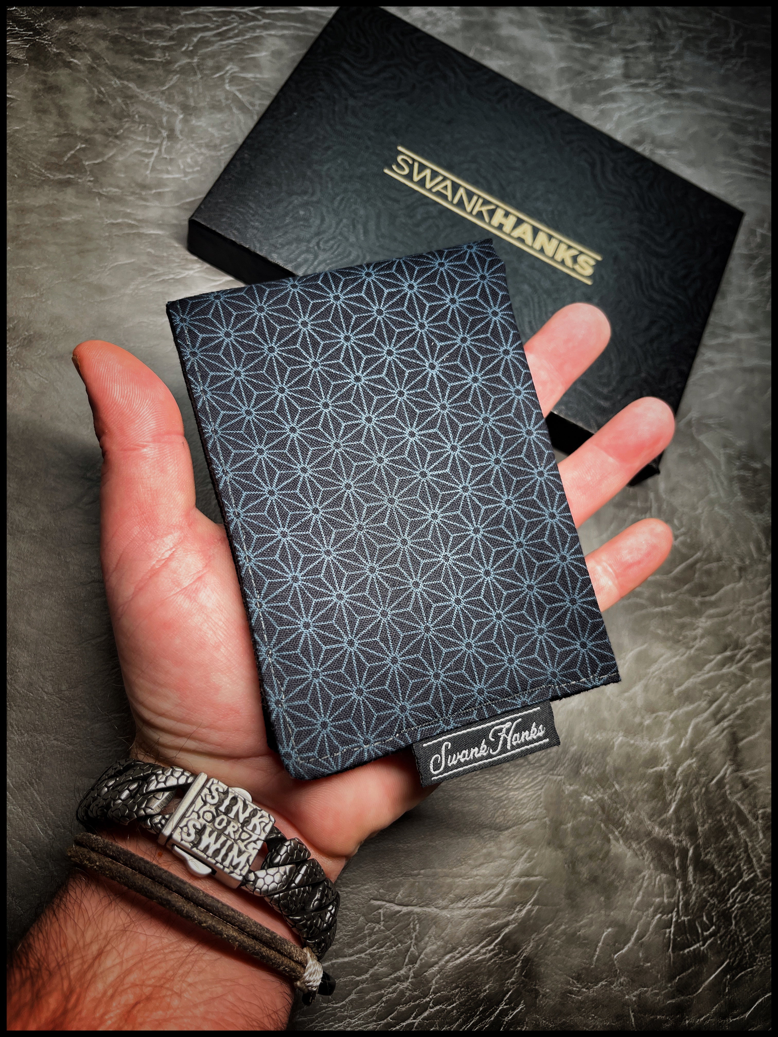 Japanese Asanoha Navy Mini Hanks