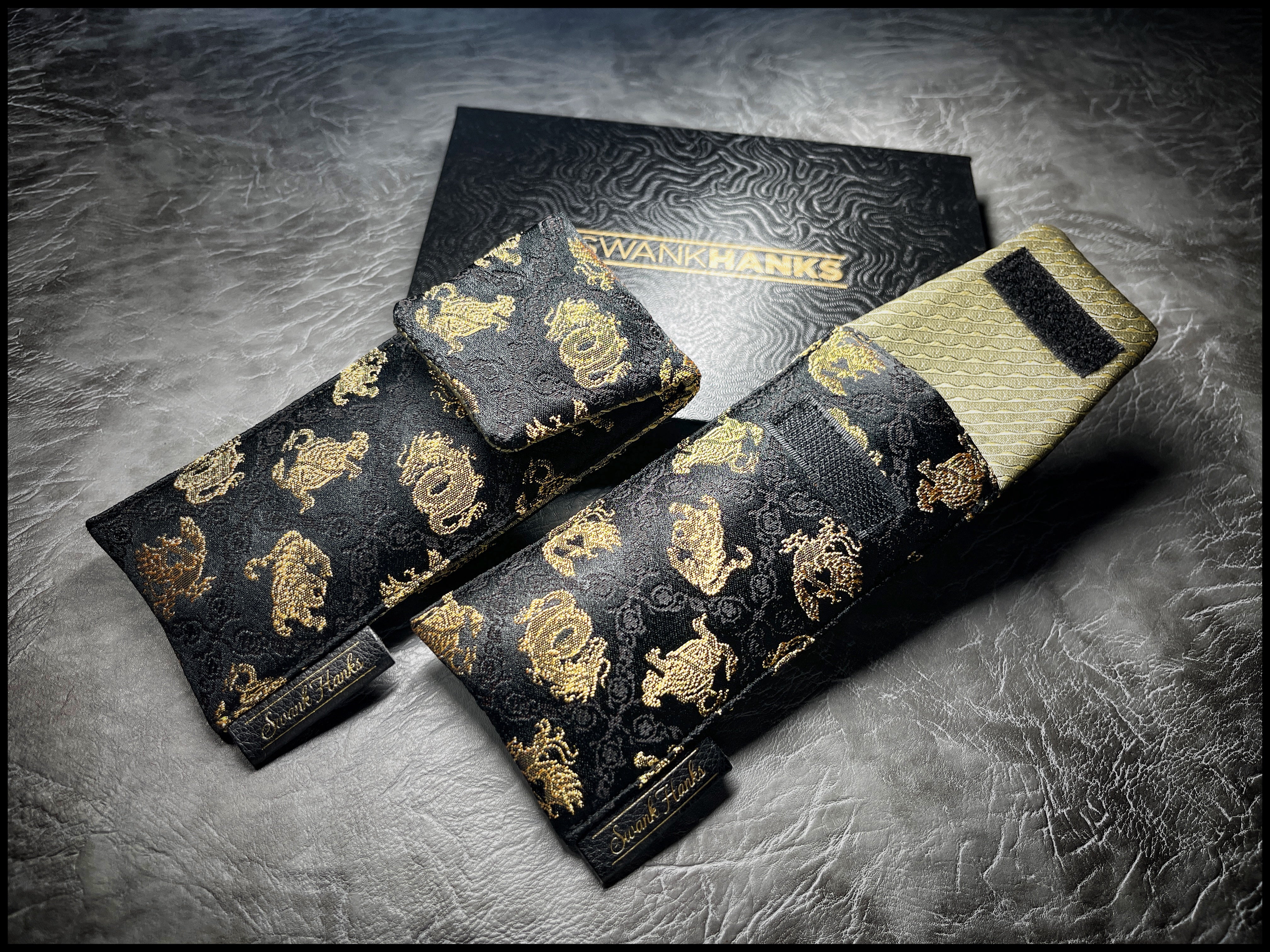 Kinran V2 Blk/Gold Single Pouch