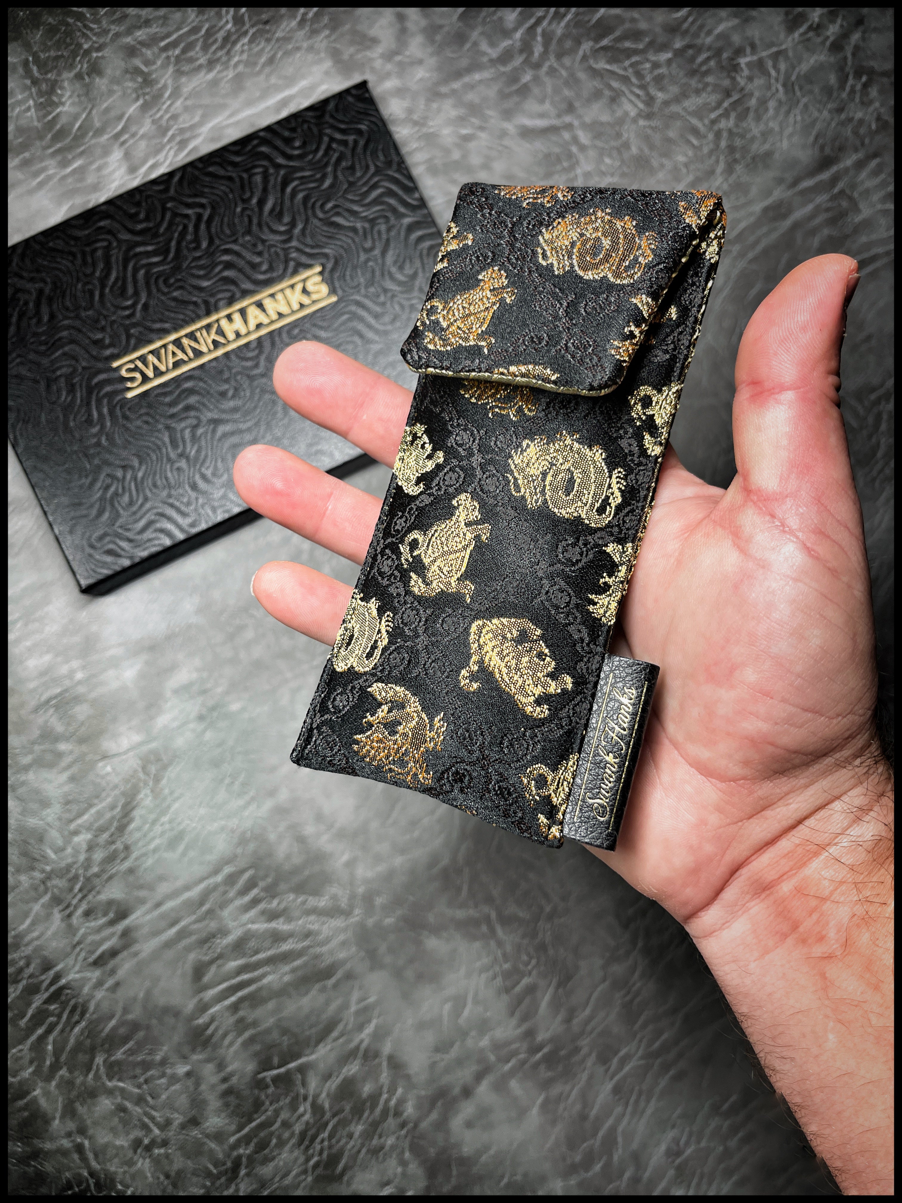 Kinran V2 Blk/Gold Single Pouch